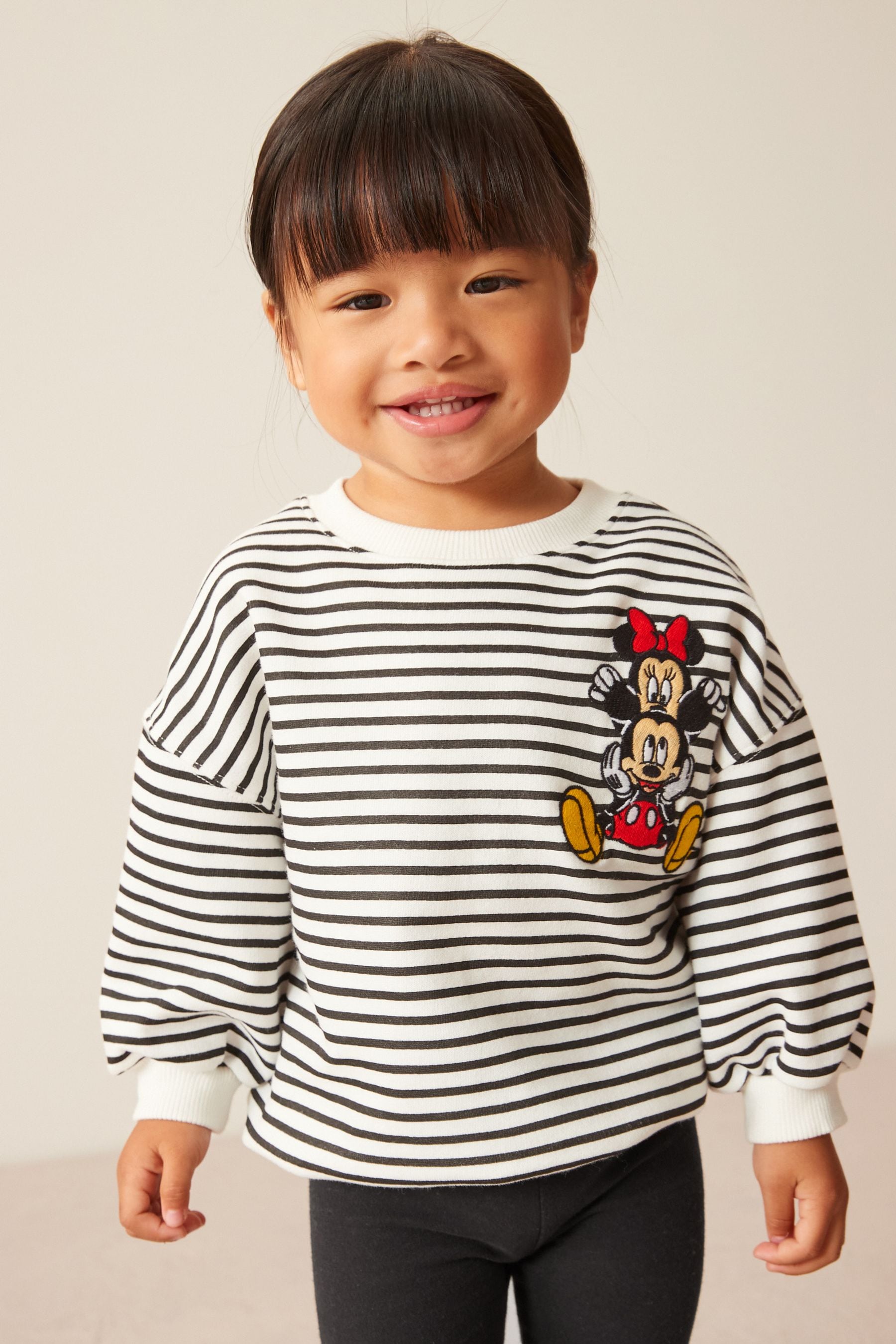 Striped Disney Jumper and Leggings Set (3mths-7yrs)