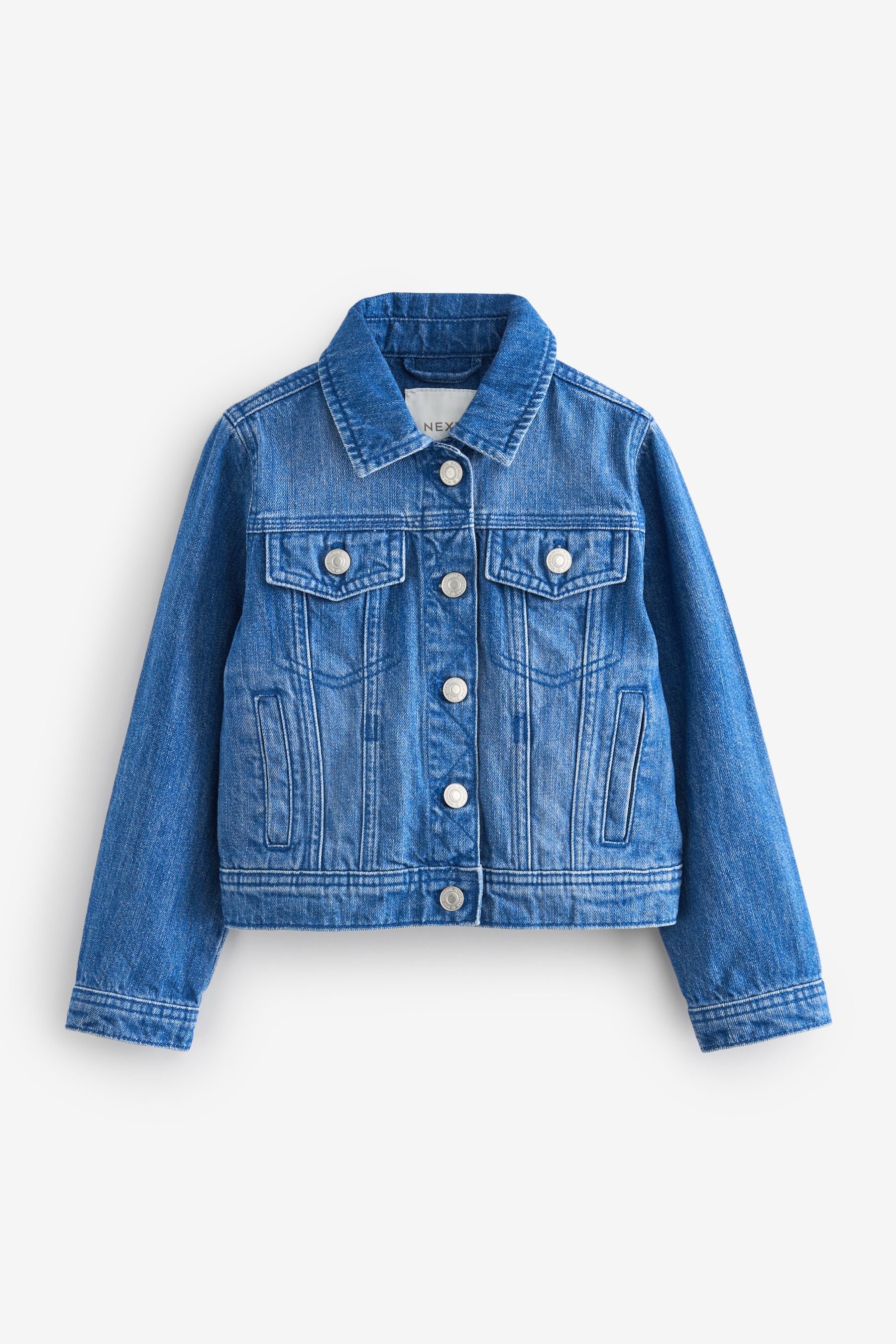 Denim Bright Blue Western Jacket (3-16yrs)