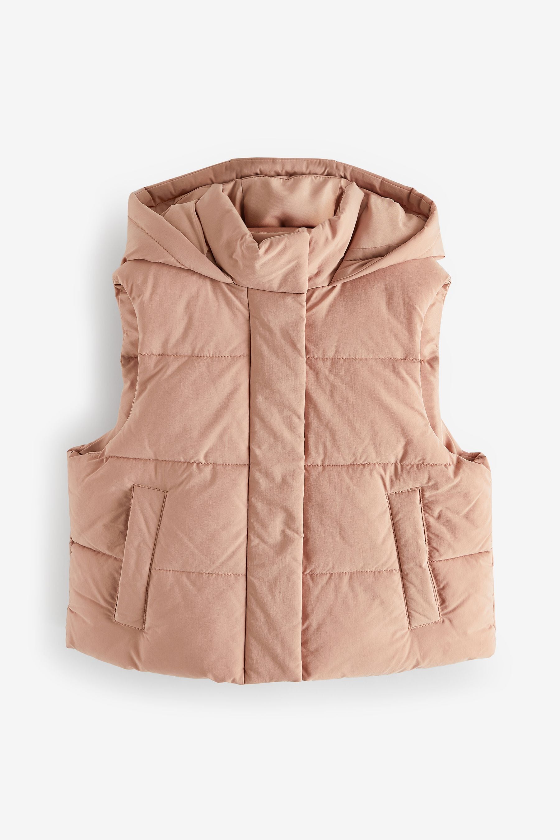 Neutral Crop Padded Gilet (3-16yrs)