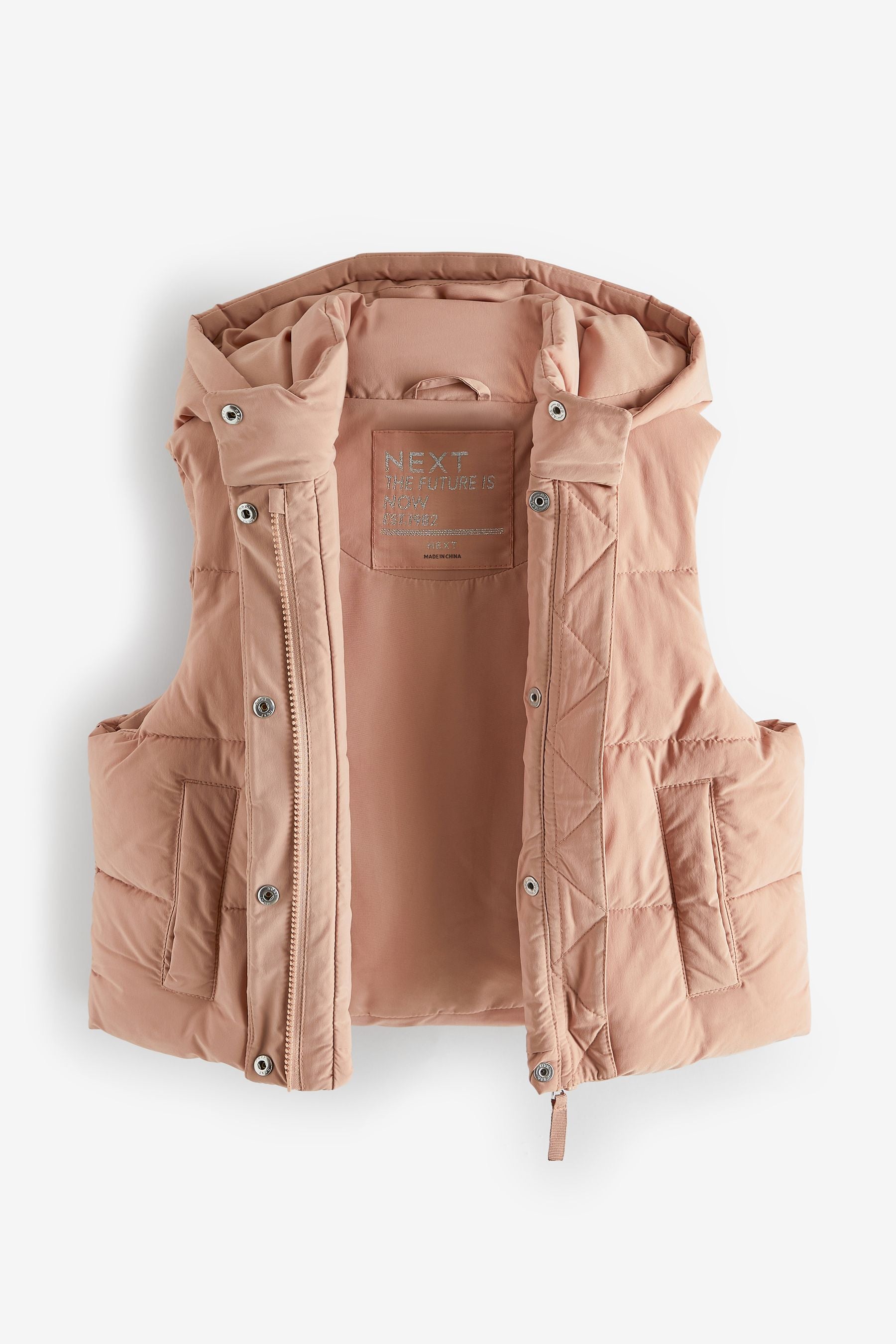 Neutral Crop Padded Gilet (3-16yrs)