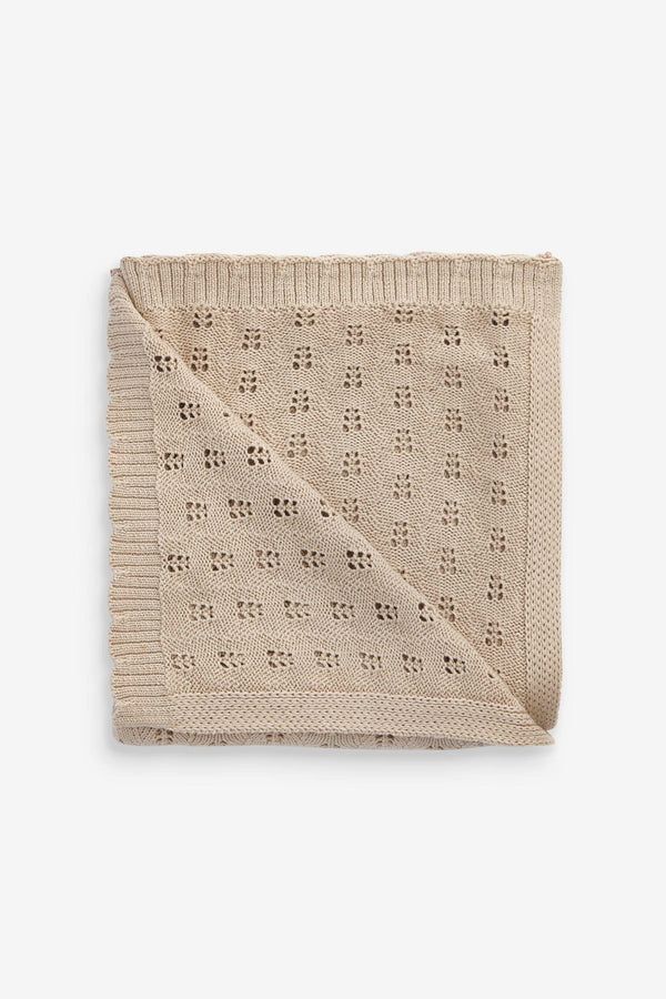 The Little Tailor Natural 100% Cotton Blanket