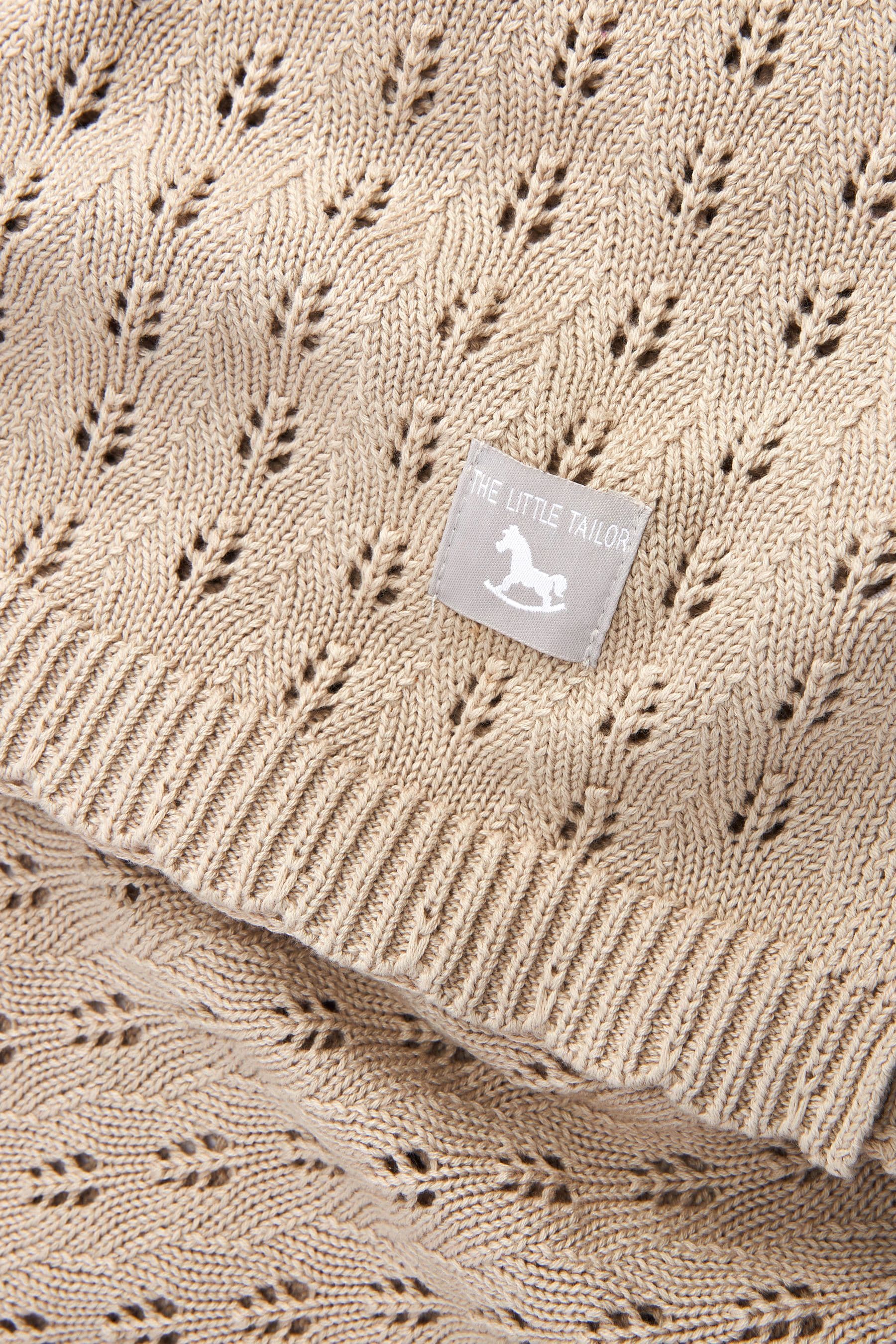 The Little Tailor Natural 100% Cotton Blanket