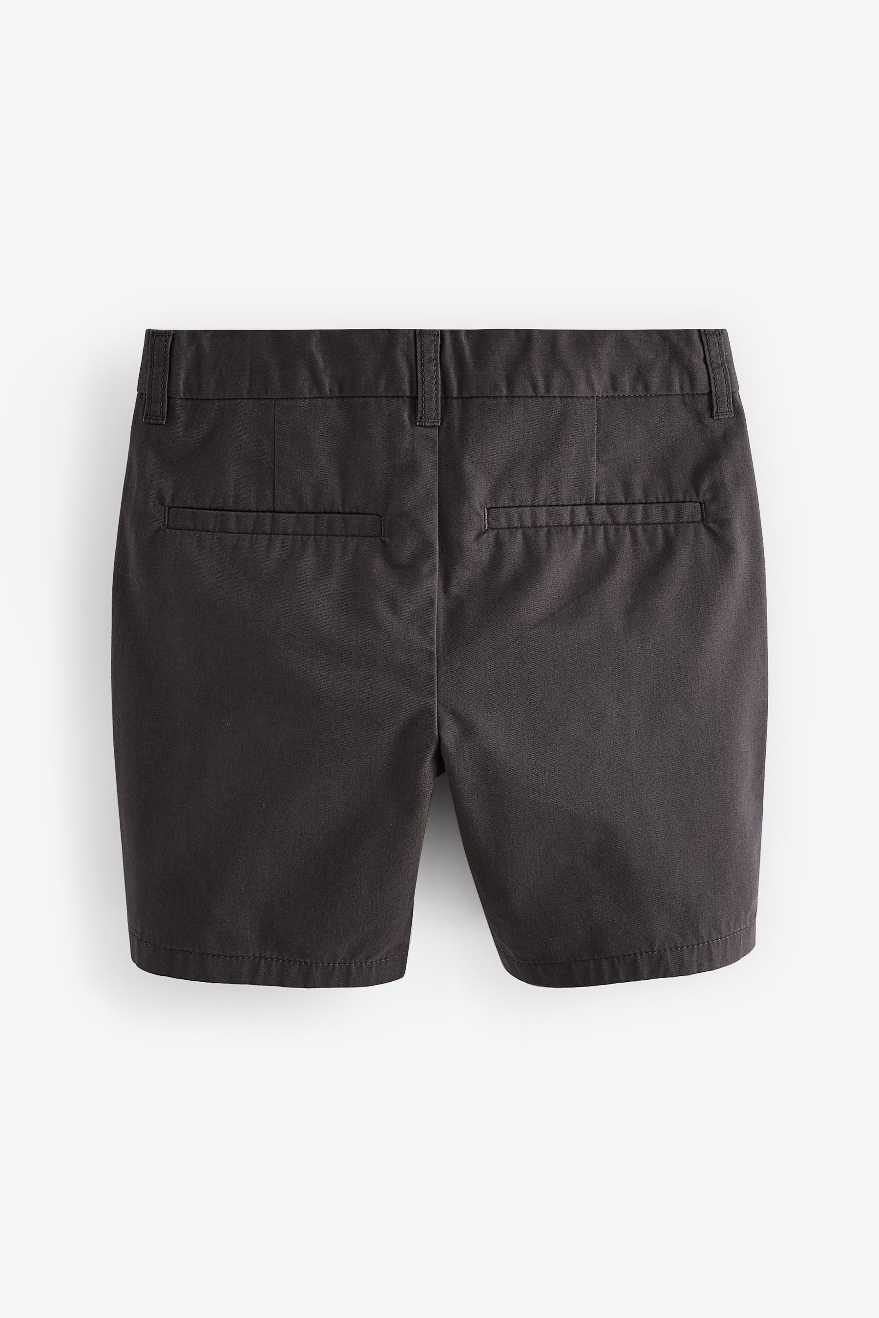 Charcoal Grey 100% Cotton Chino Shorts (3-16yrs)