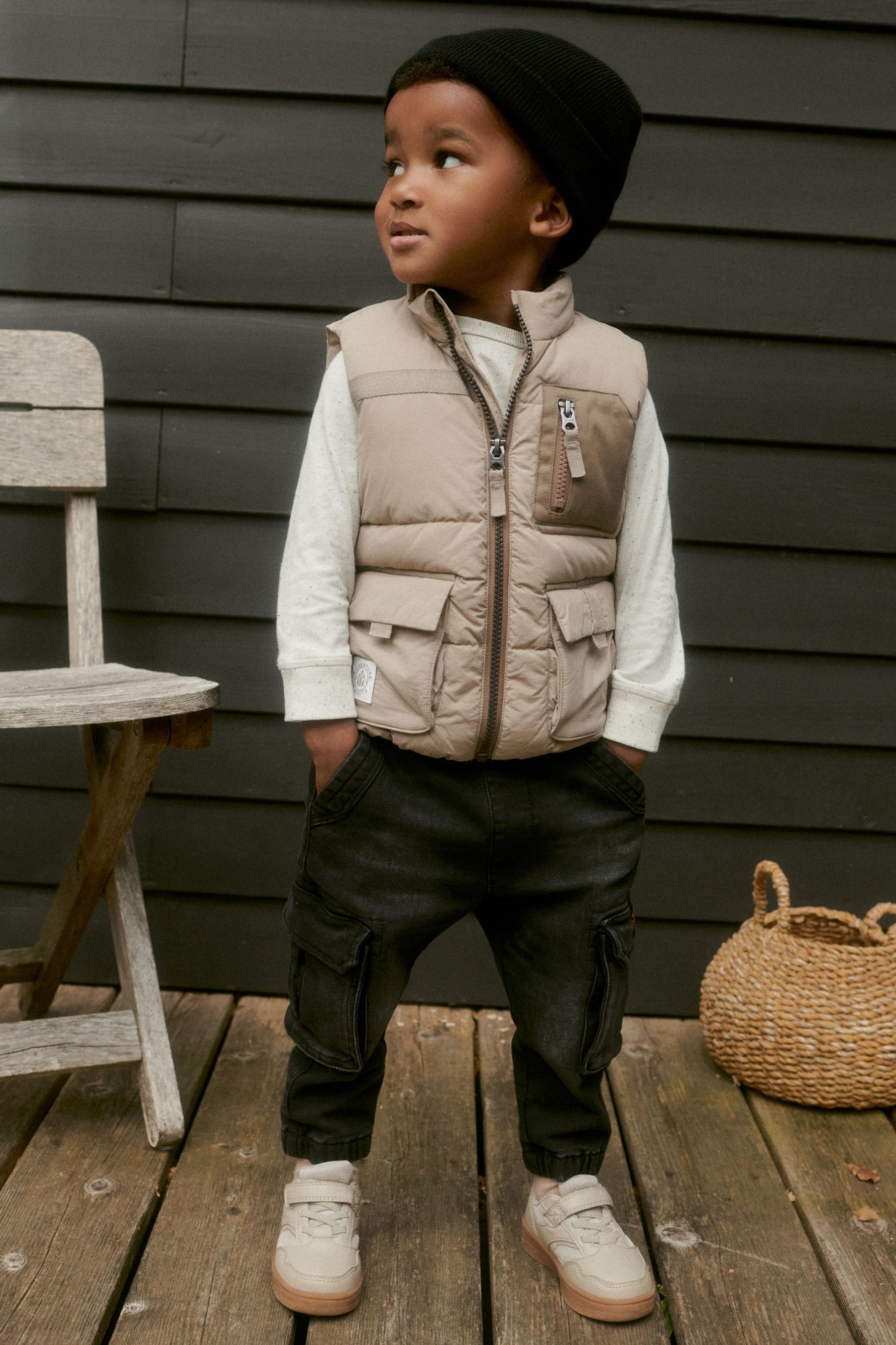 Stone Padded Gilet (3mths-10yrs)