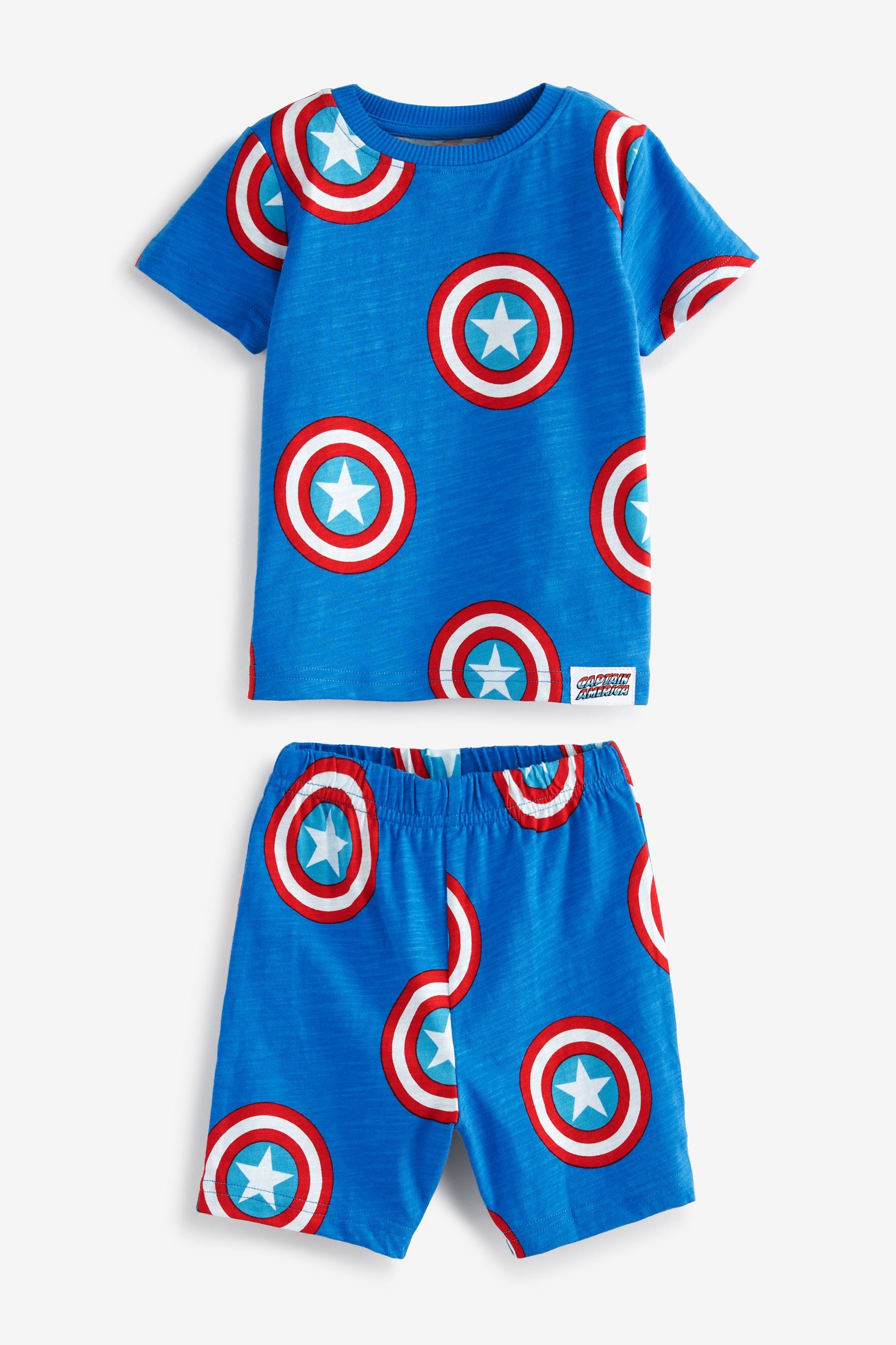 Marvel 100% Cotton Short Pyjamas 3 Pack (12mths-12yrs)