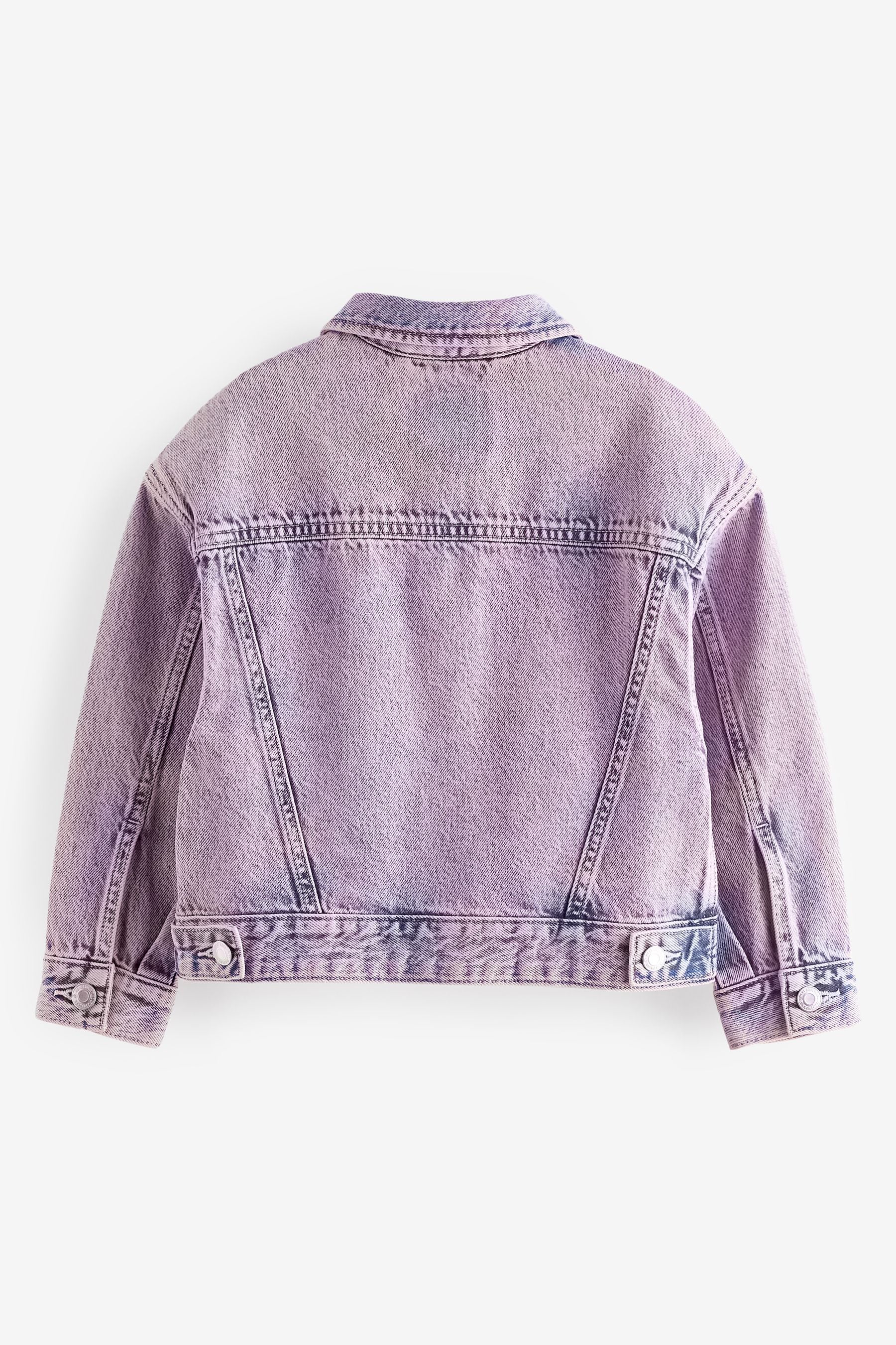 Pink Overdye Oversized Denim Jacket (3-16yrs)