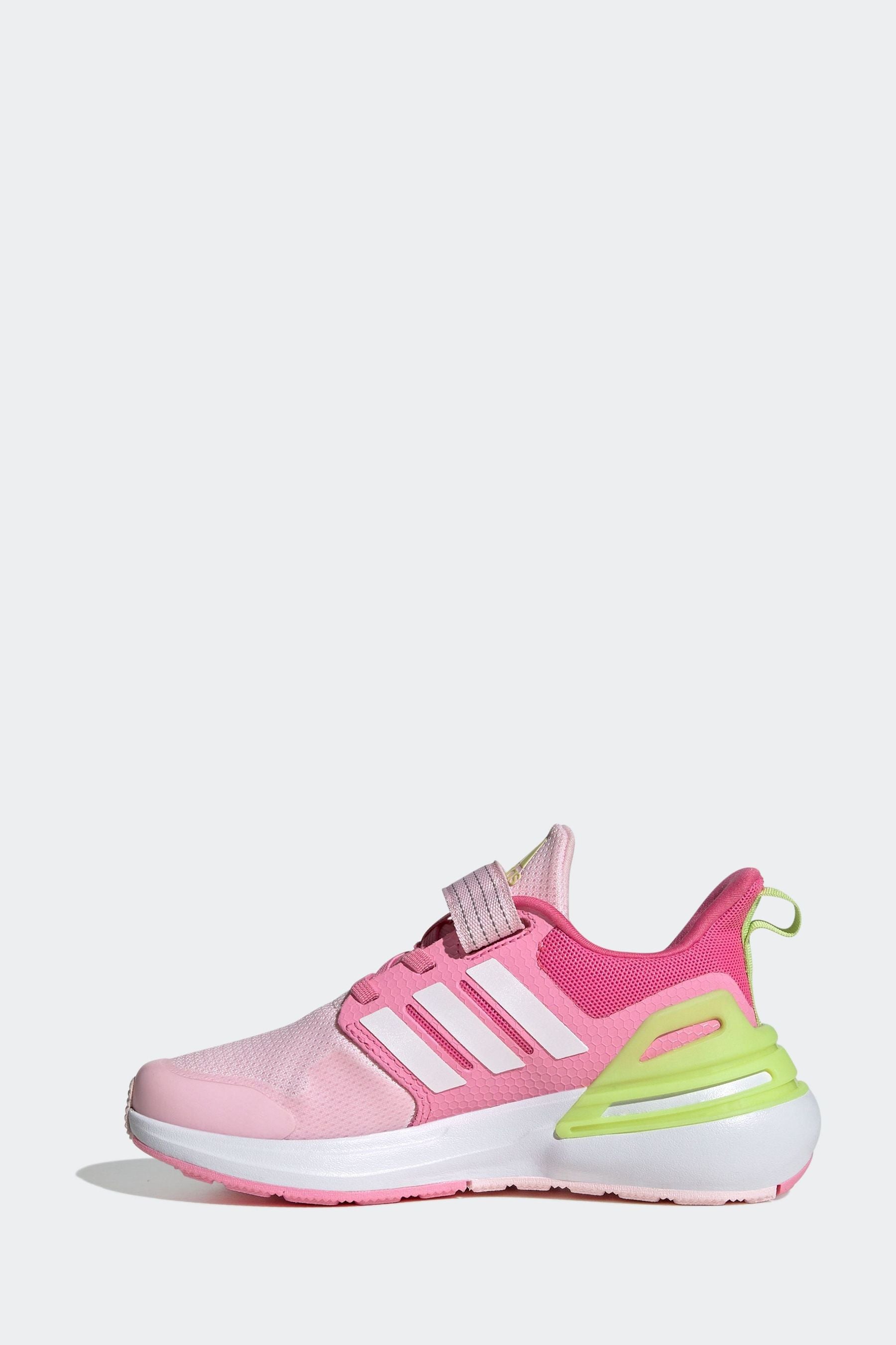 Pink adidas Sportswear Rapidasport Bounce Elastic Lace Top Strap Trainers