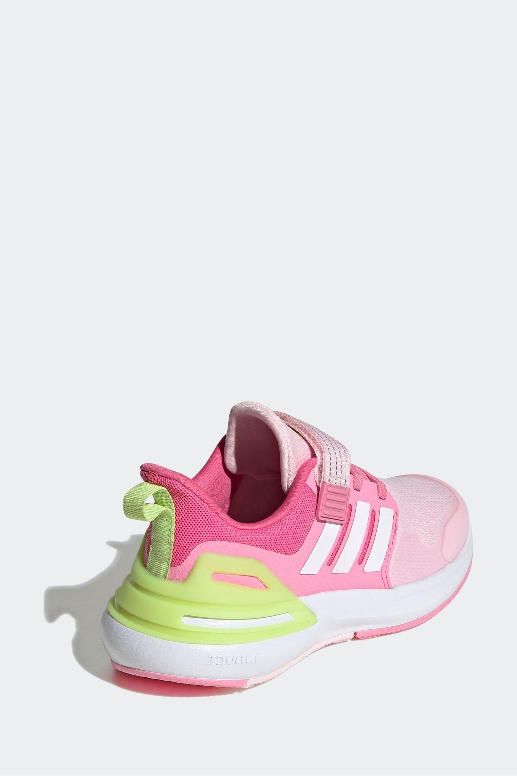 Pink adidas Sportswear Rapidasport Bounce Elastic Lace Top Strap Trainers