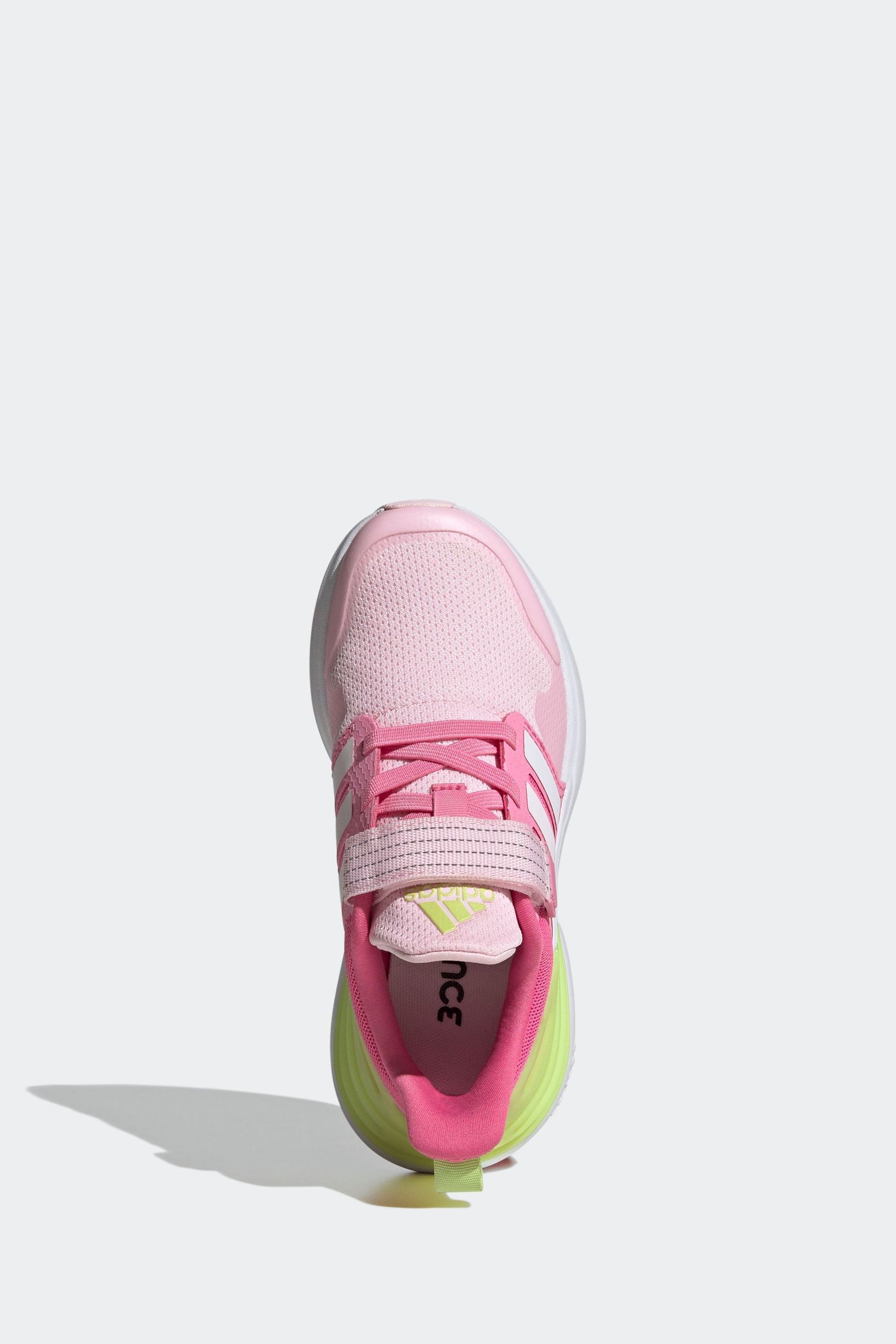 Pink adidas Sportswear Rapidasport Bounce Elastic Lace Top Strap Trainers