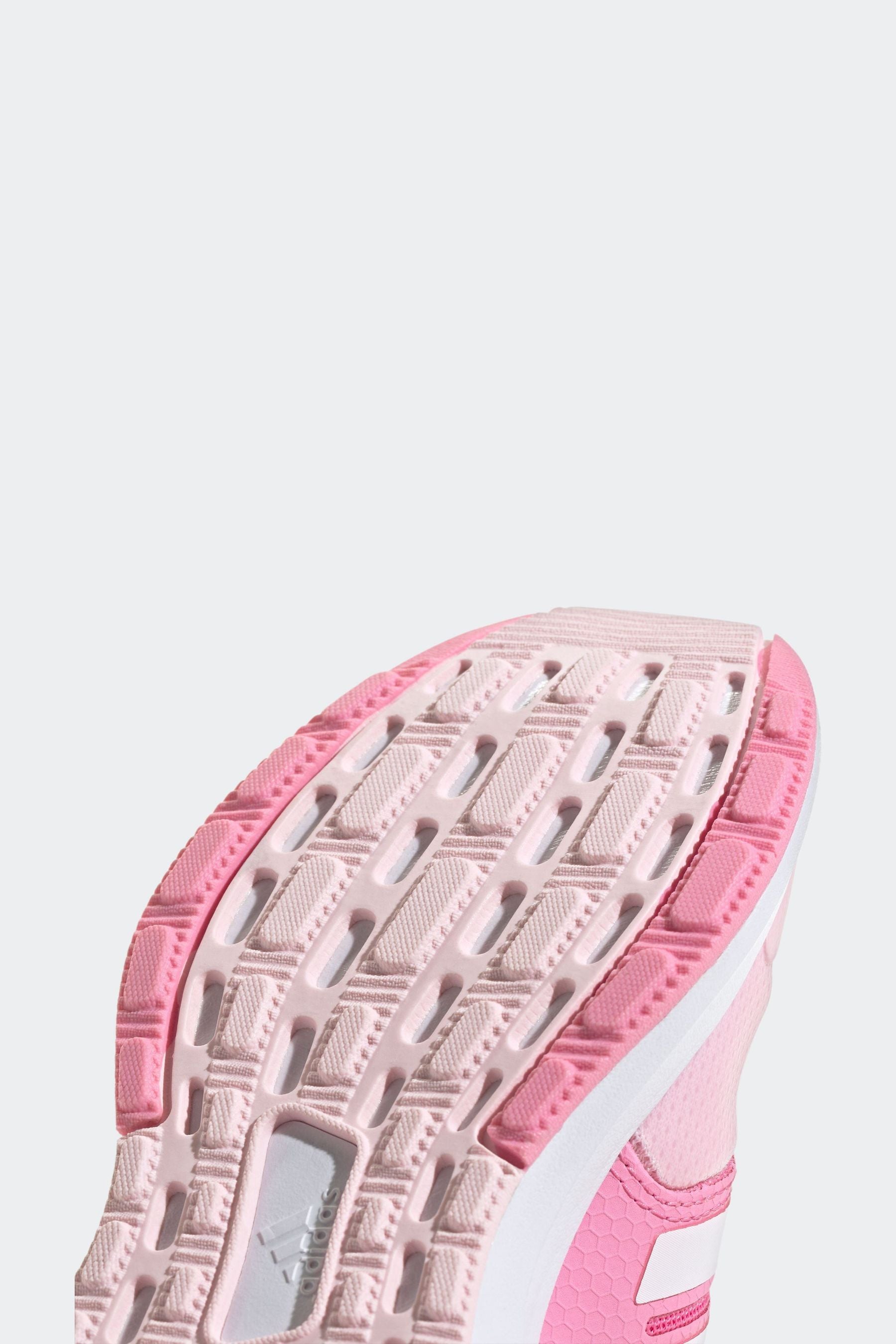 adidas Pink Sportswear Rapidasport Bounce Elastic Lace Top Strap Trainers