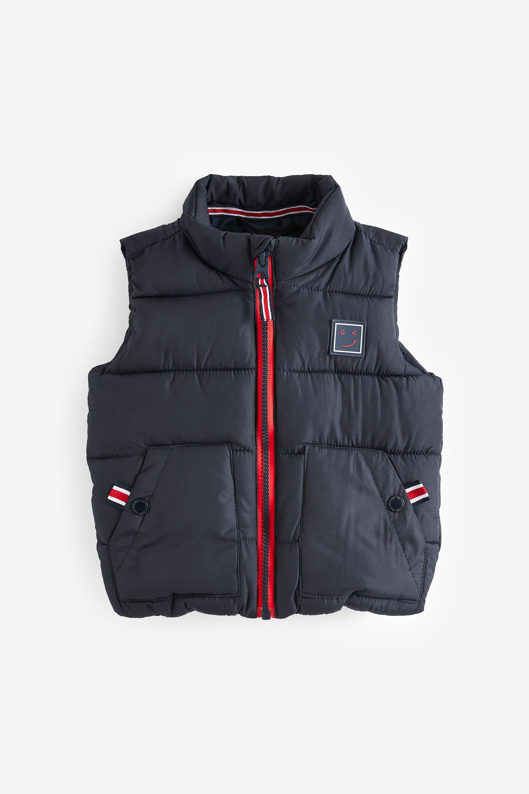 Navy Blue Gilet (3mths-7yrs)