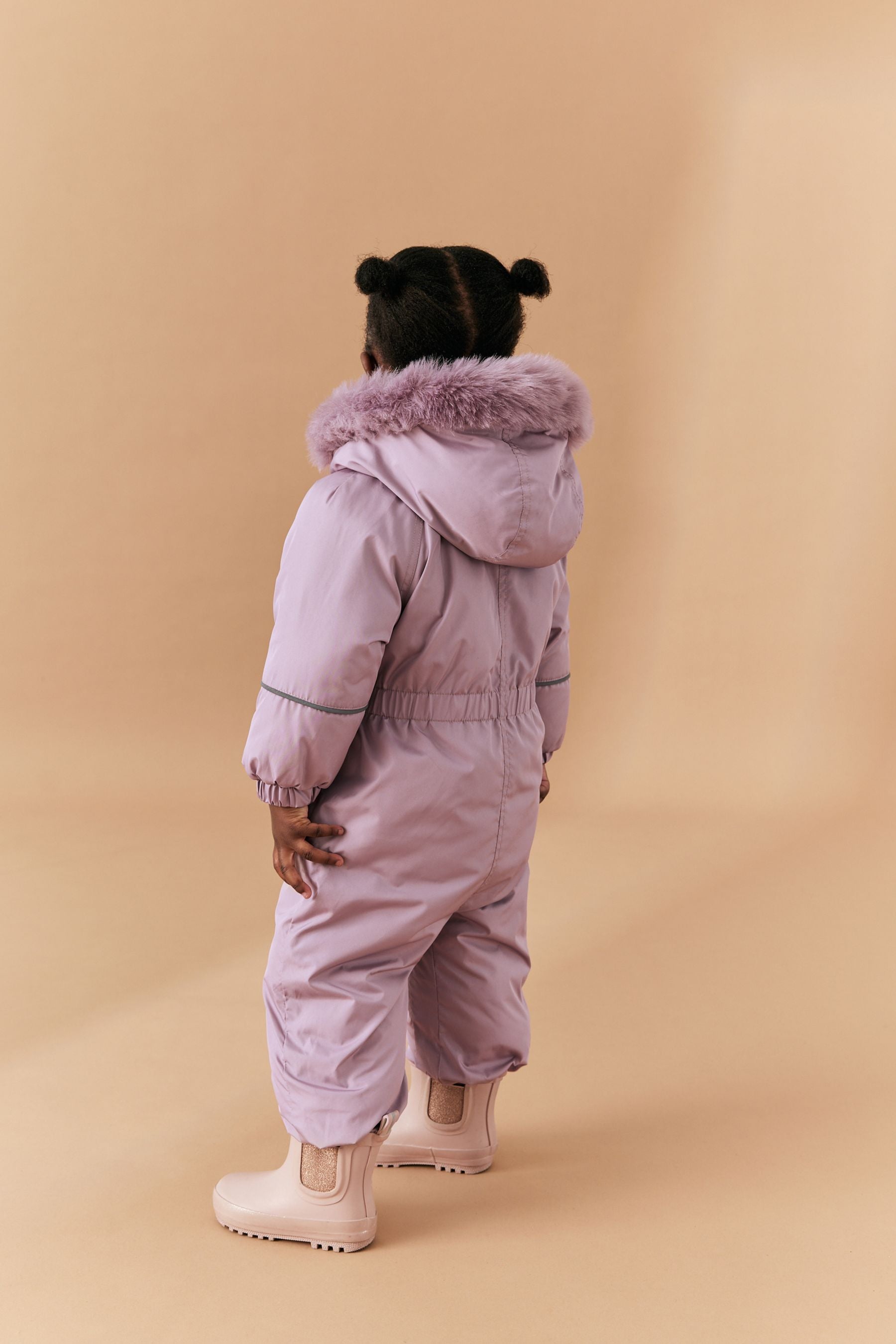 Pink Shower Resistant Snowsuit (3mths-7yrs)