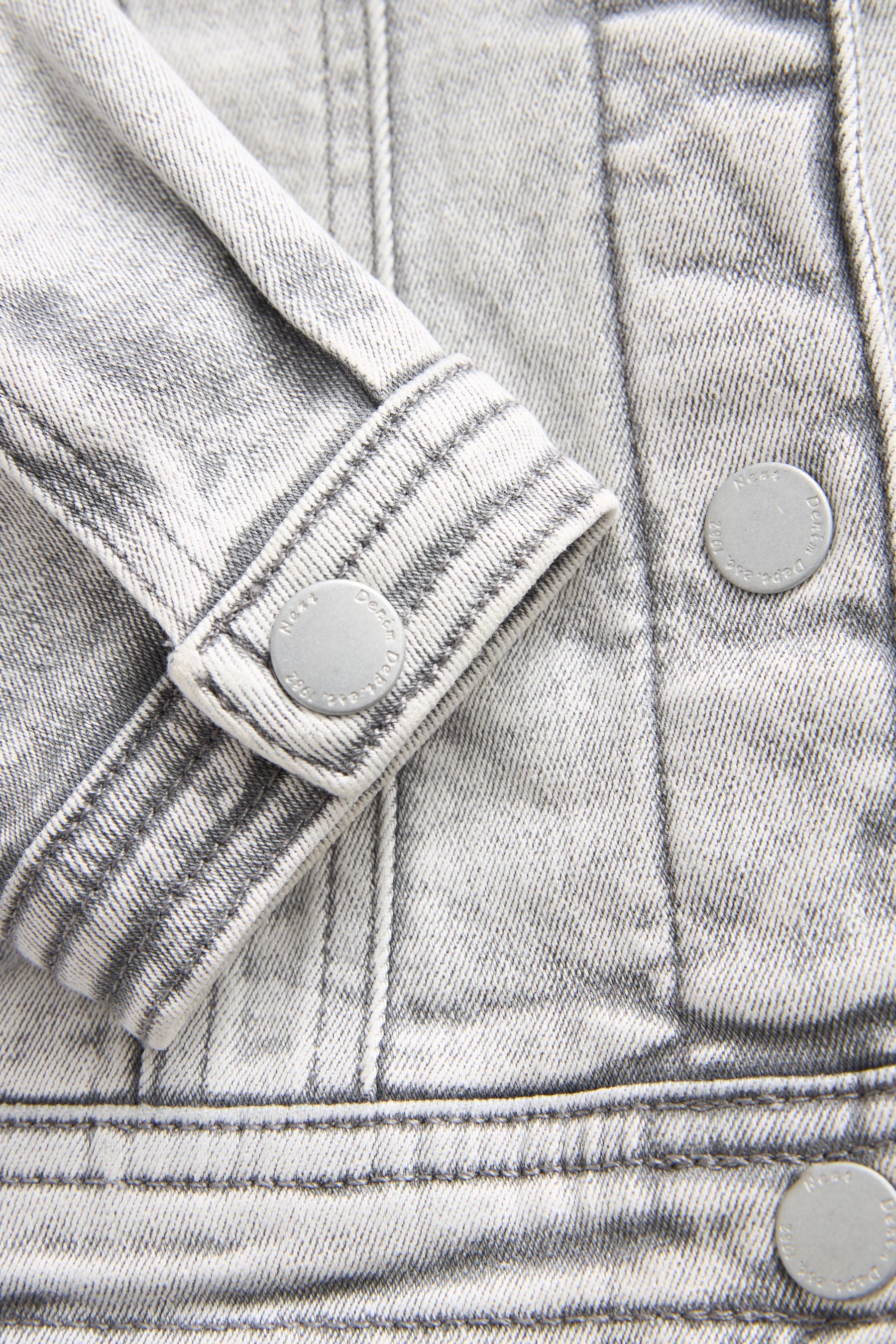 Grey Denim Frill Jacket (3mths-7yrs)