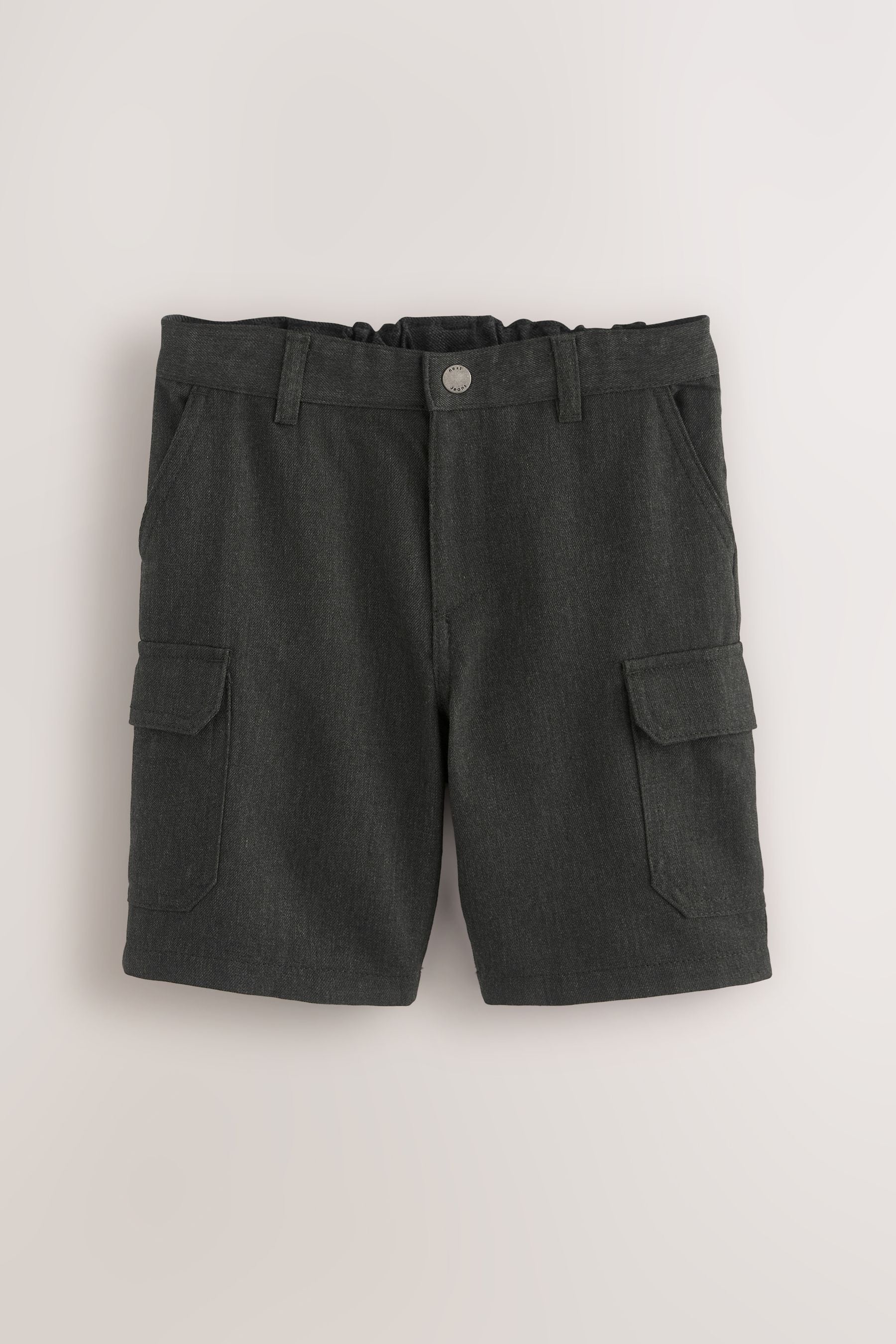 Grey School Cargo Shorts (3-14yrs)