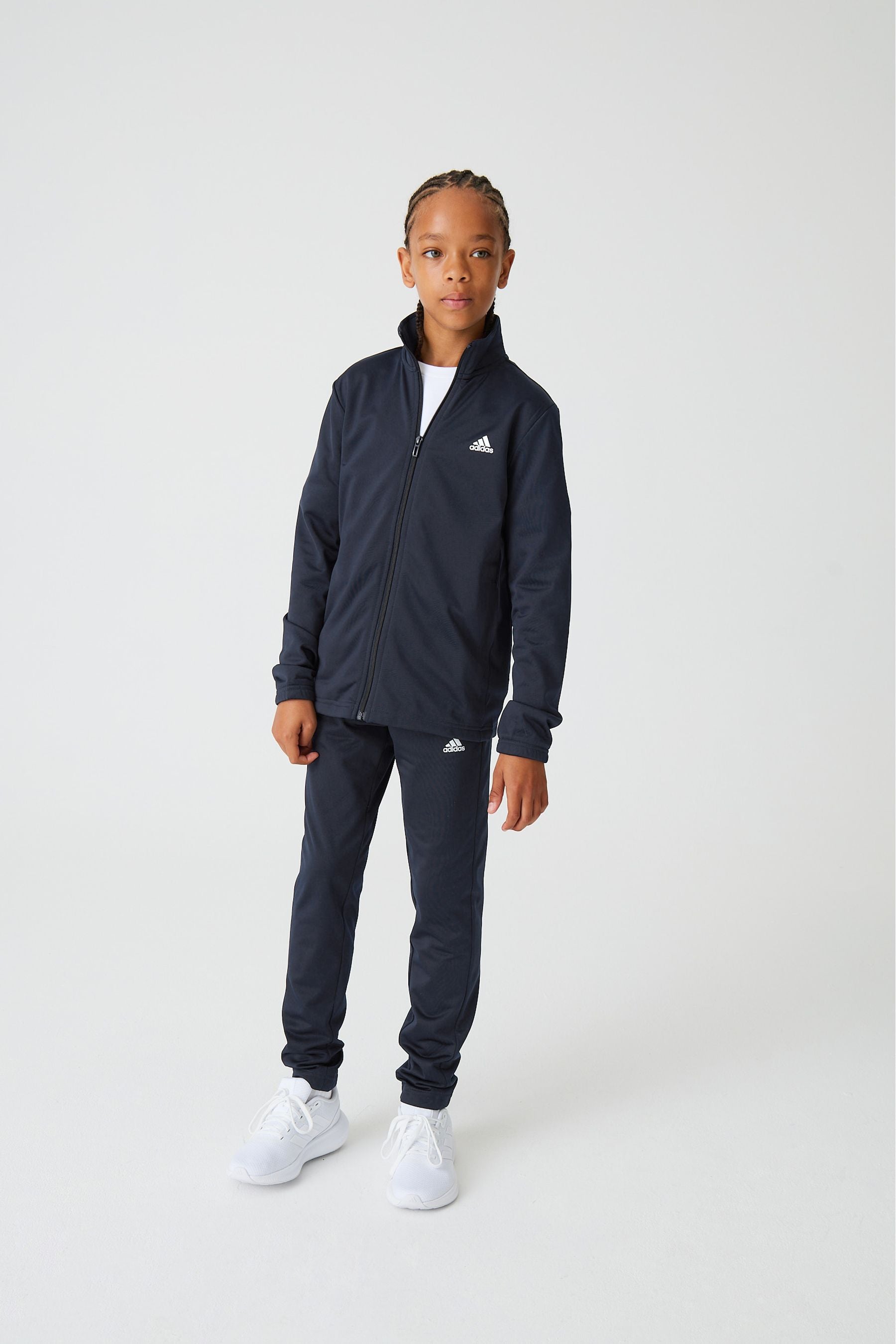 adidas Navy Essentials Big Logo Tracksuit