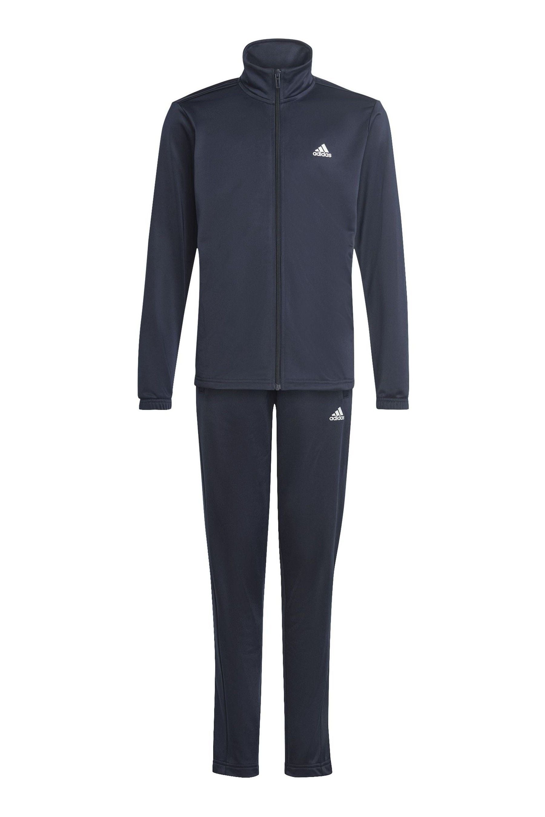 adidas Navy Essentials Big Logo Tracksuit