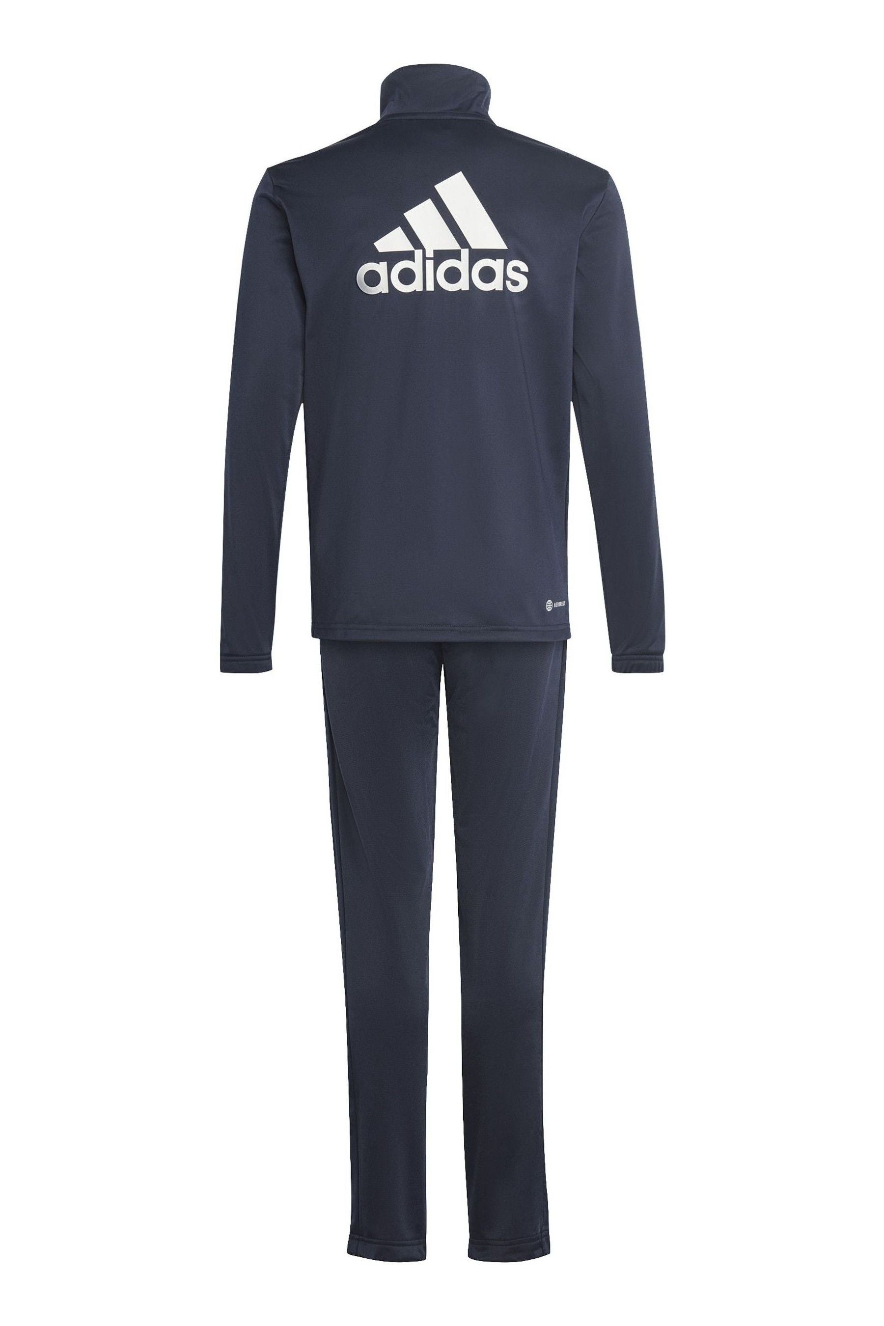 adidas Navy Essentials Big Logo Tracksuit