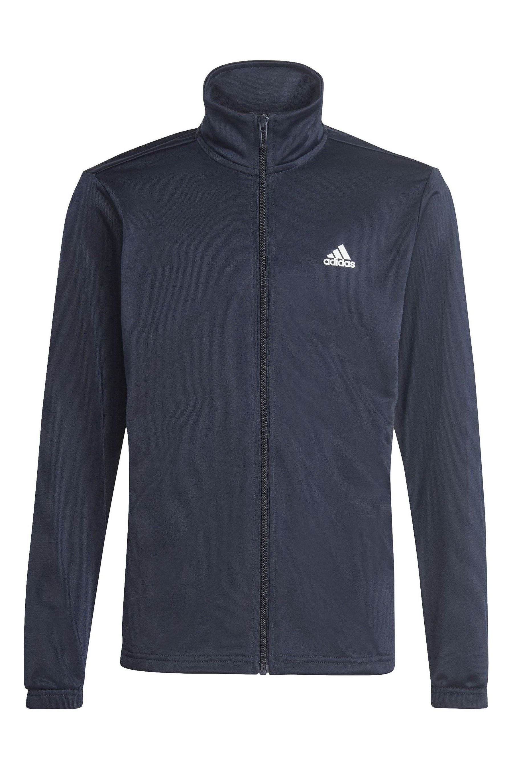 adidas Navy Essentials Big Logo Tracksuit