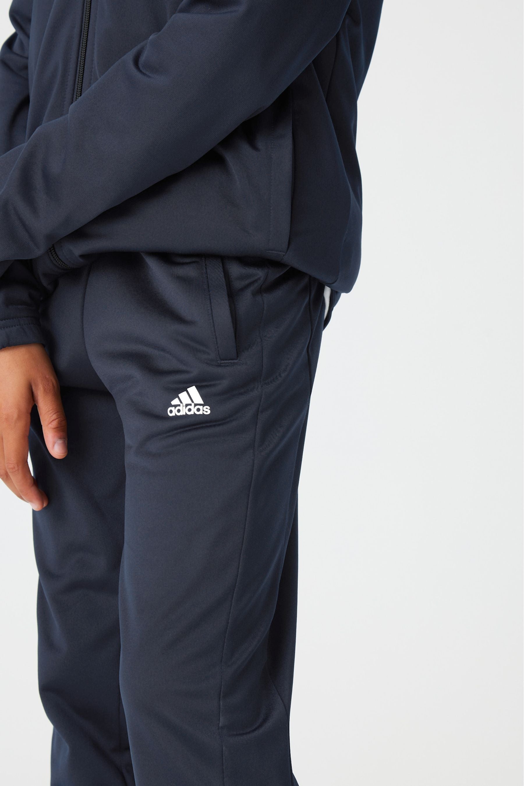 adidas Navy Essentials Big Logo Tracksuit