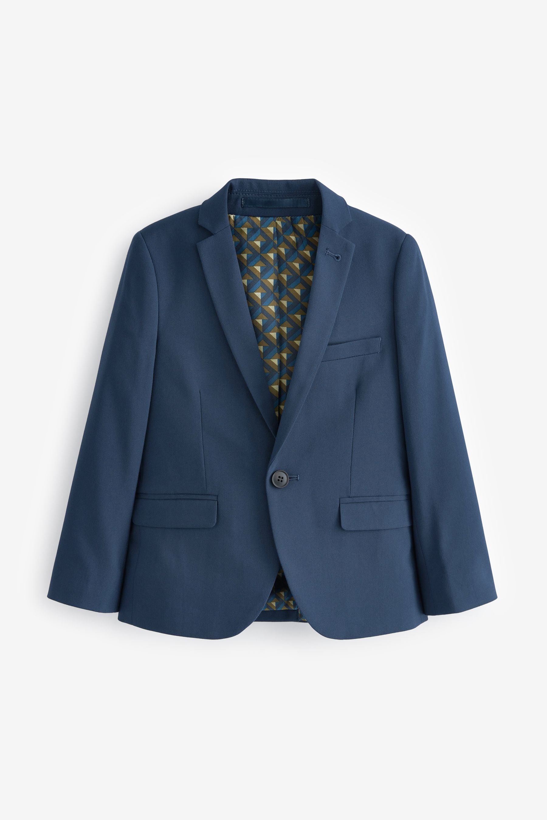 Blue Skinny Fit Suit Jacket (12mths-16yrs)