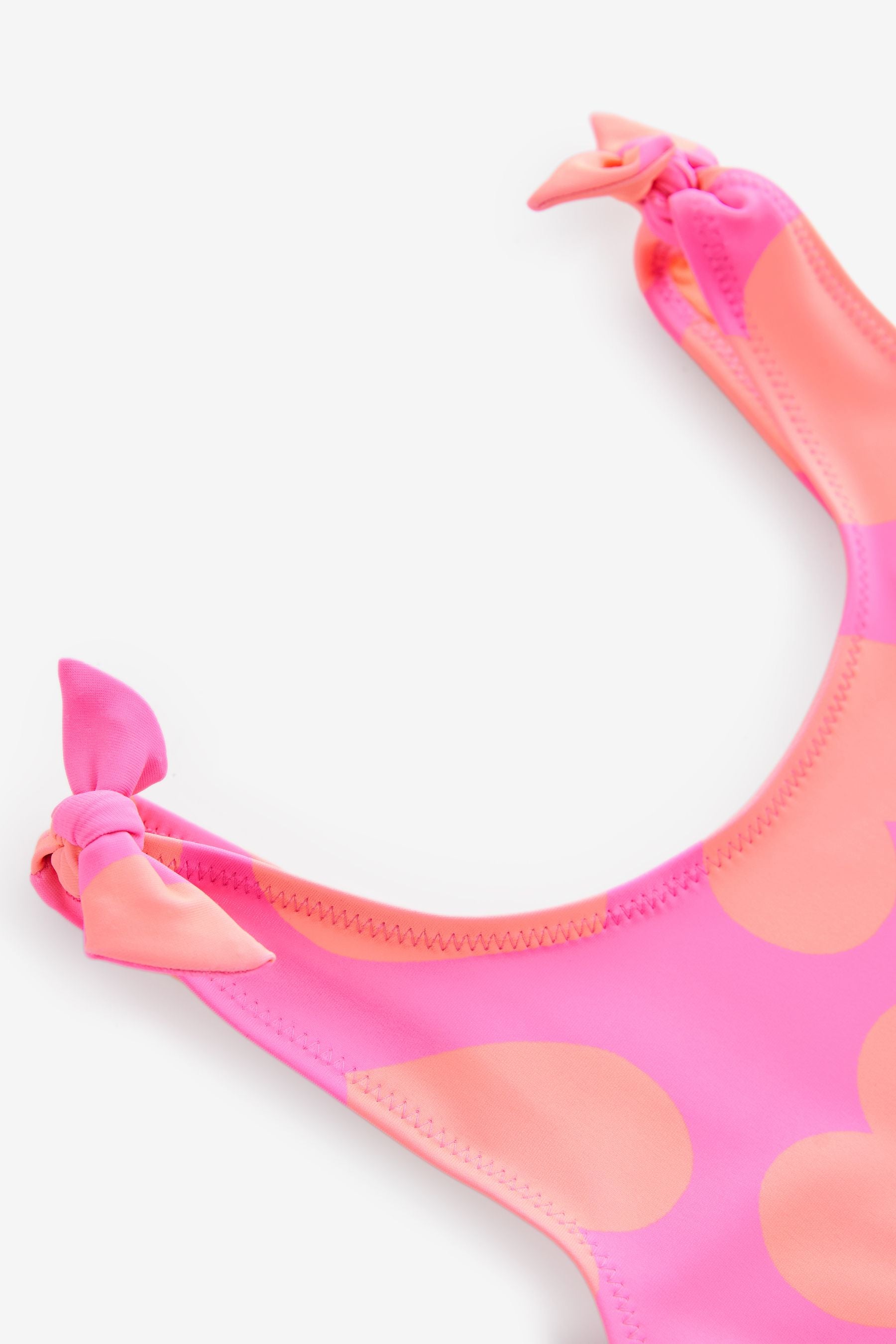 Bright Pink Heart Swimsuit (3-16yrs)