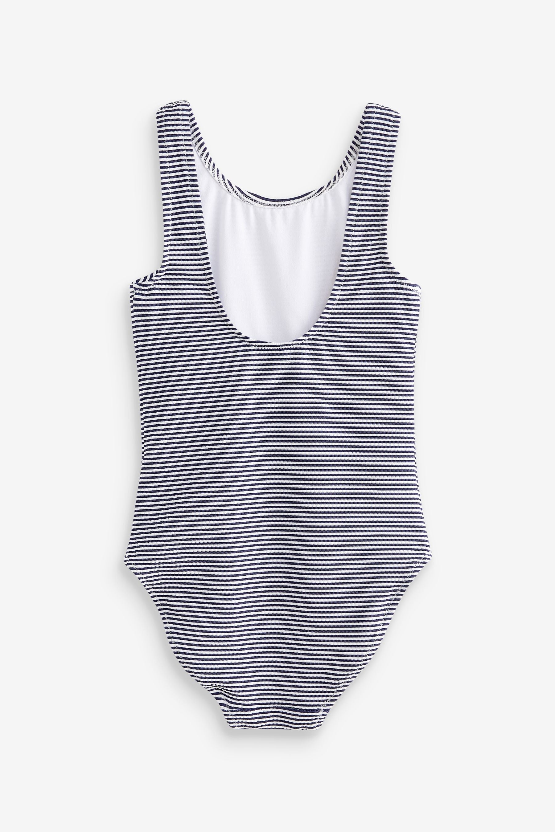 Navy Blue Stripe Swimsuit (3mths-16yrs)