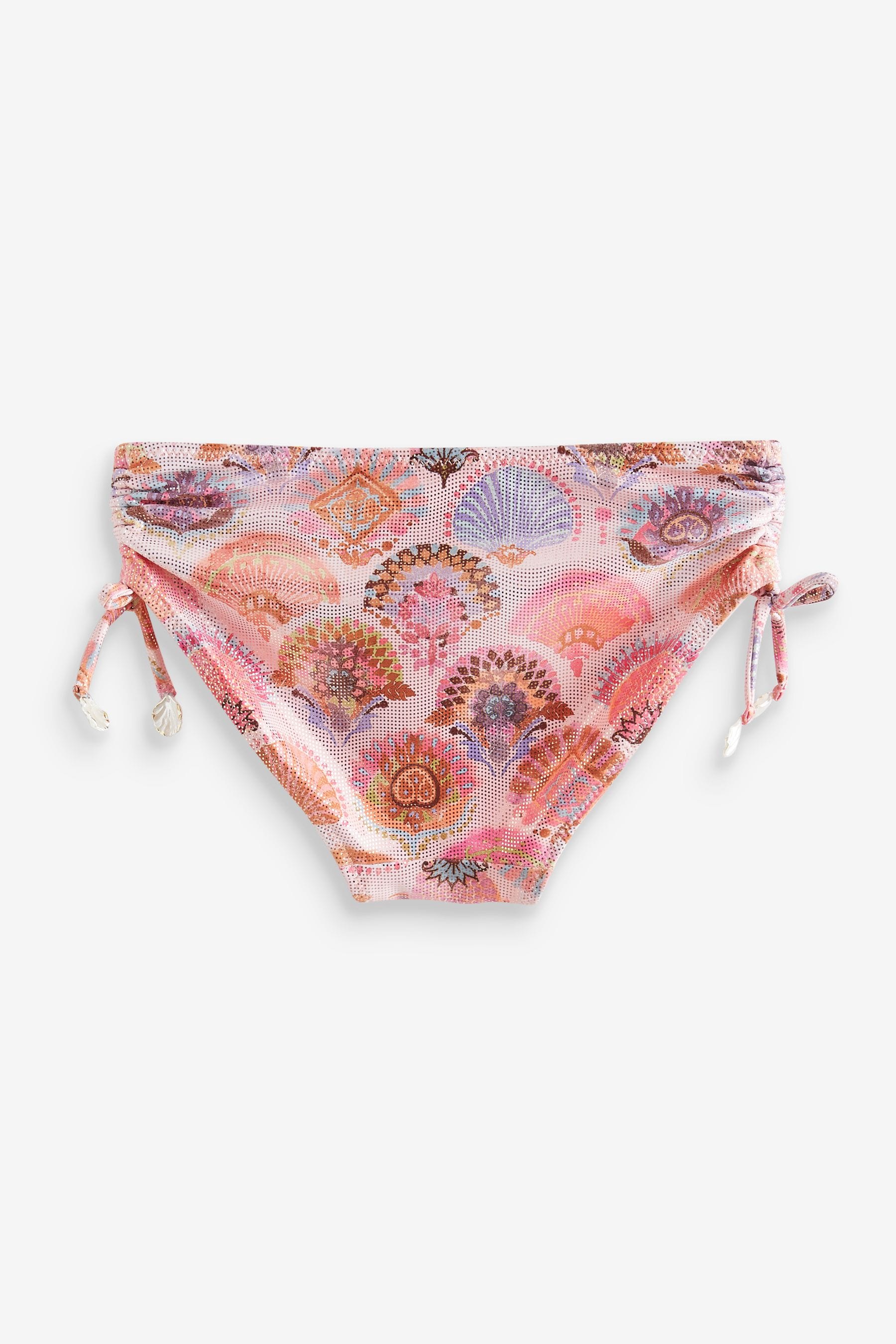 Coral Pink Shell Bikini (3-16yrs)