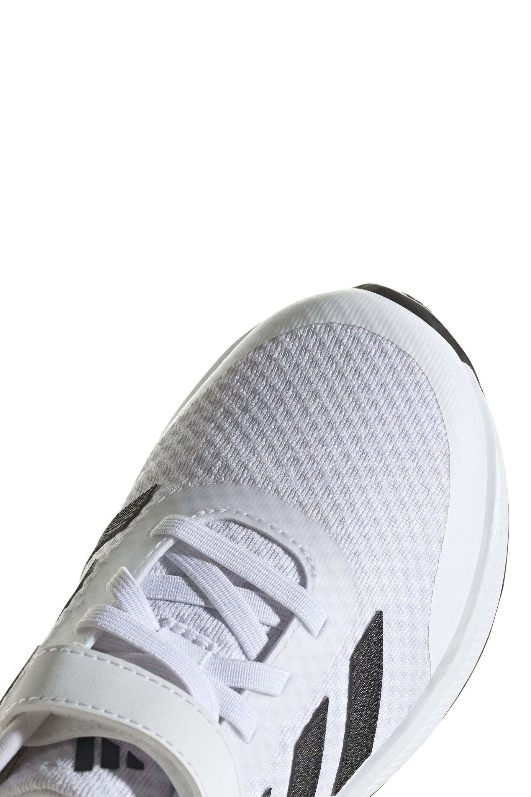 White adidas Sportswear Runfalcon 3.0 Elastic Lace Top Strap Trainers