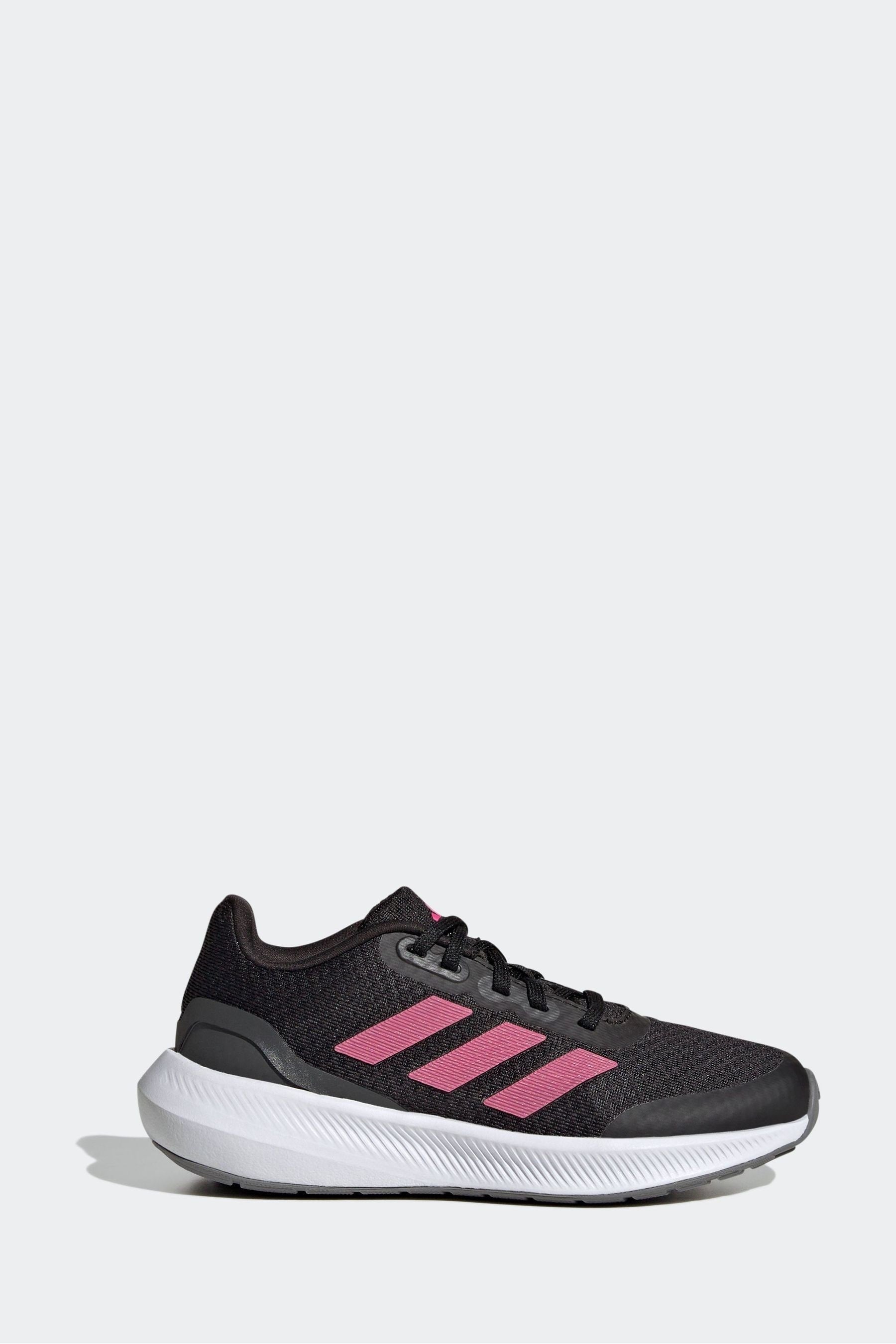 Black/Pink adidas Runfalcon 3.0 Trainers