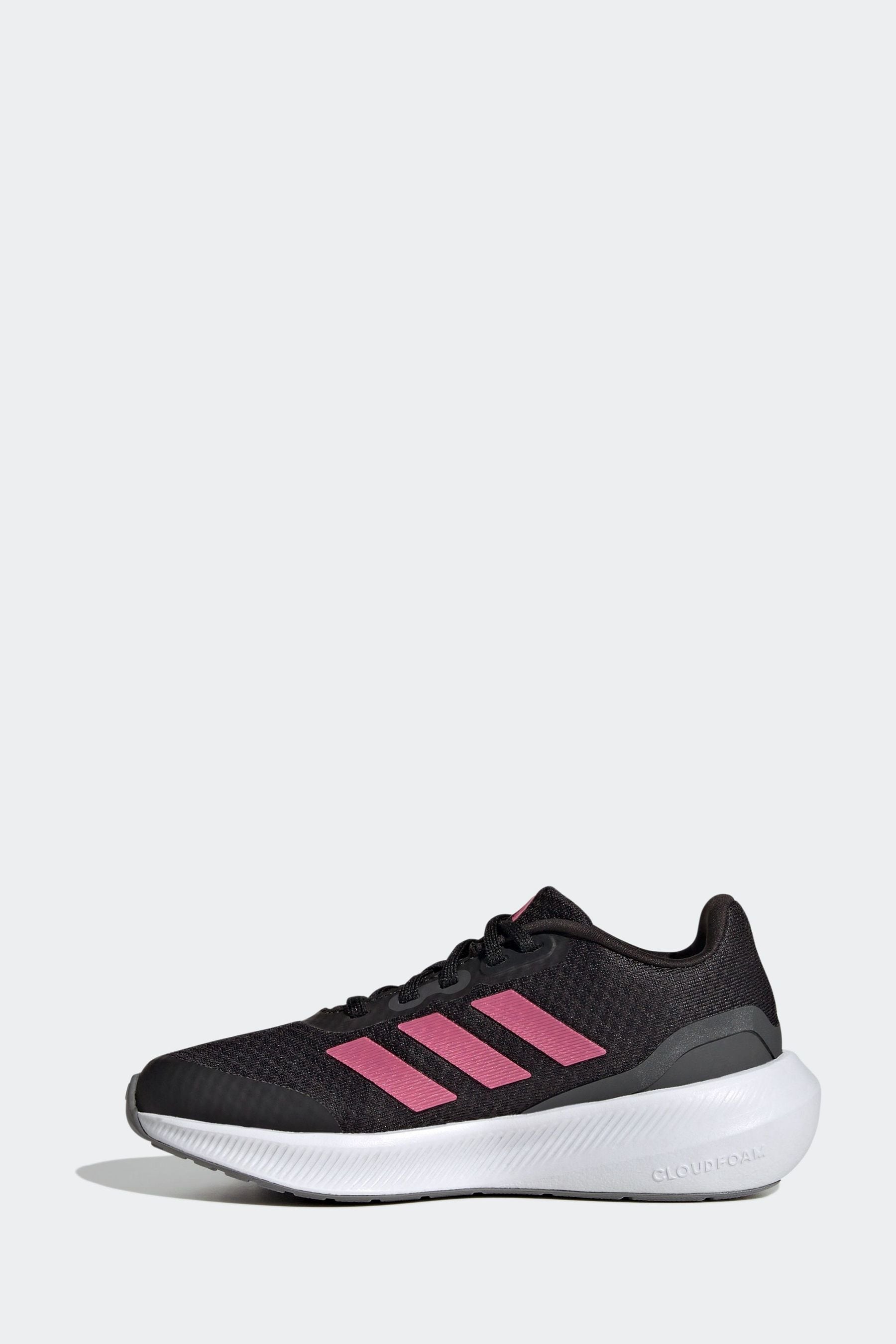 Black/Pink adidas Runfalcon 3.0 Trainers