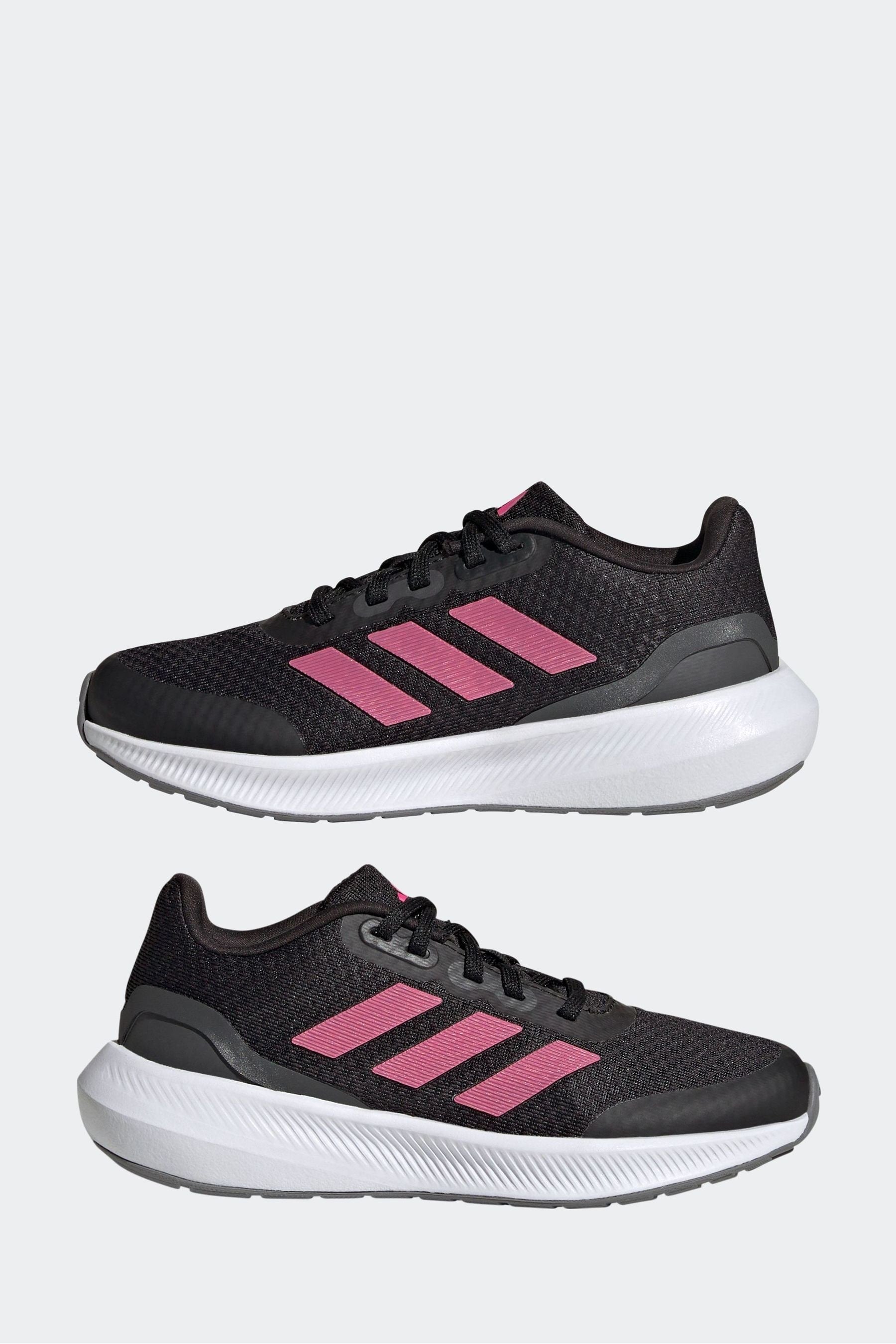 Black/Pink adidas Runfalcon 3.0 Trainers