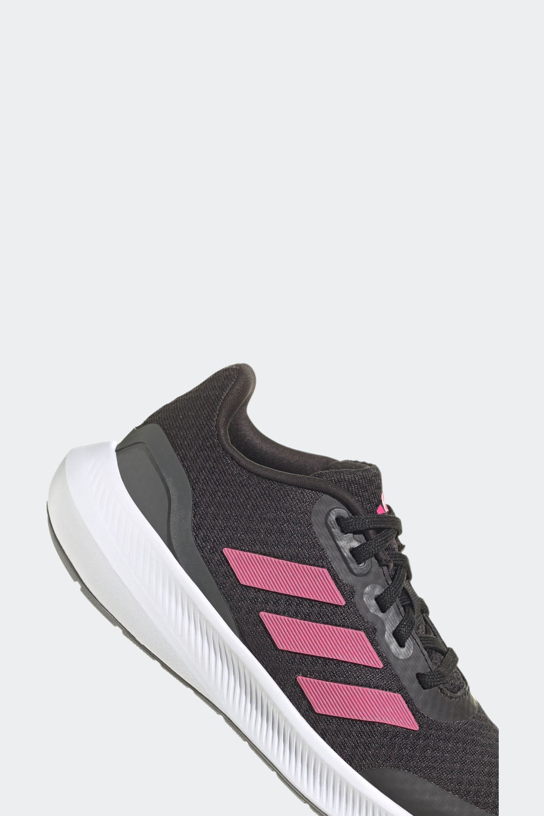 Black/Pink adidas Runfalcon 3.0 Trainers