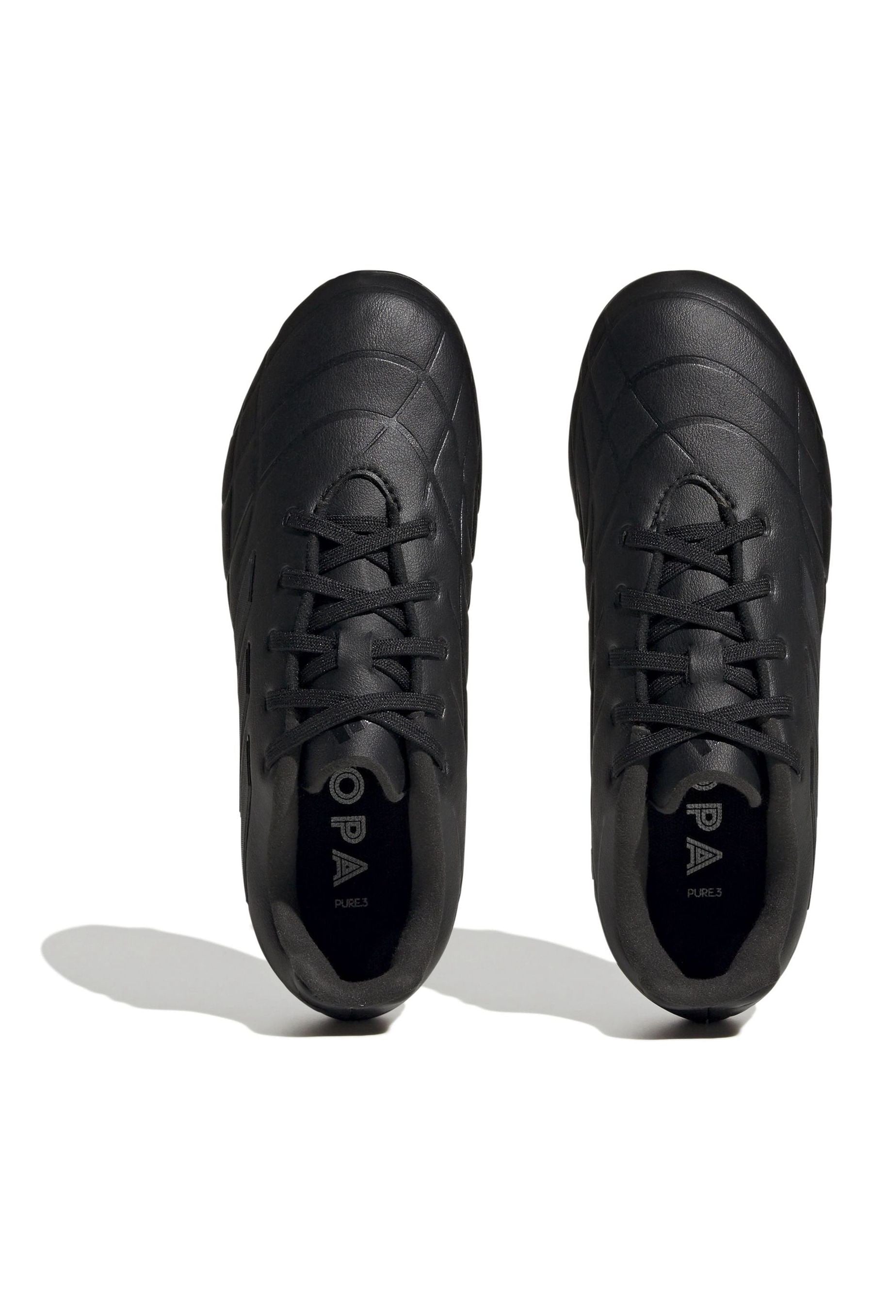 adidas Black Copa Pure.3 Firm Ground Football Boots