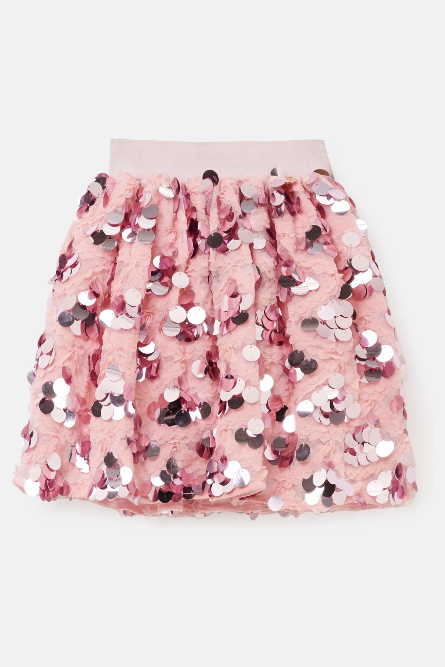 Angel & Rocket Pink Ellie Sequin Skirt