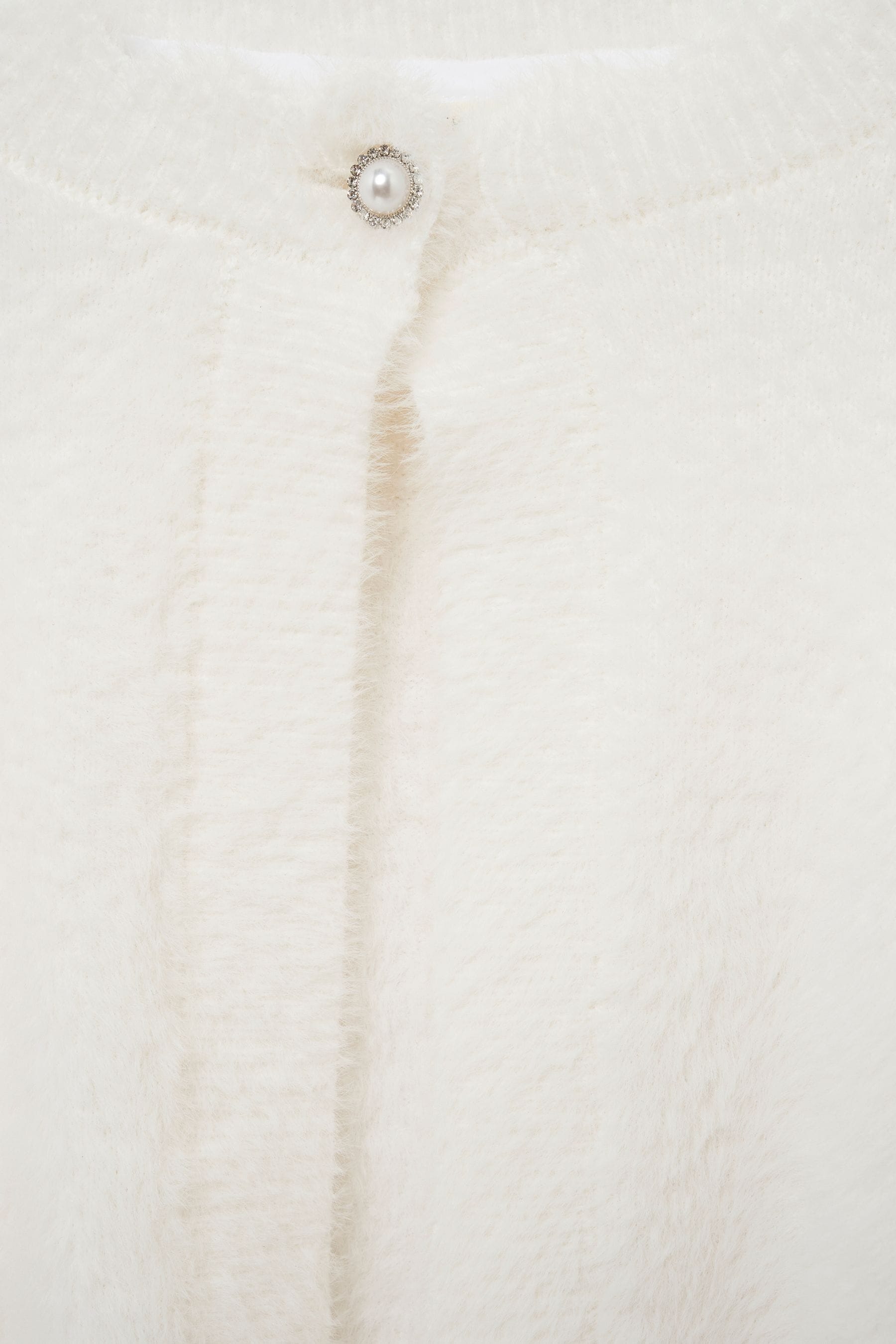 White Angel & Rocket Fluffy Faye Cardigan