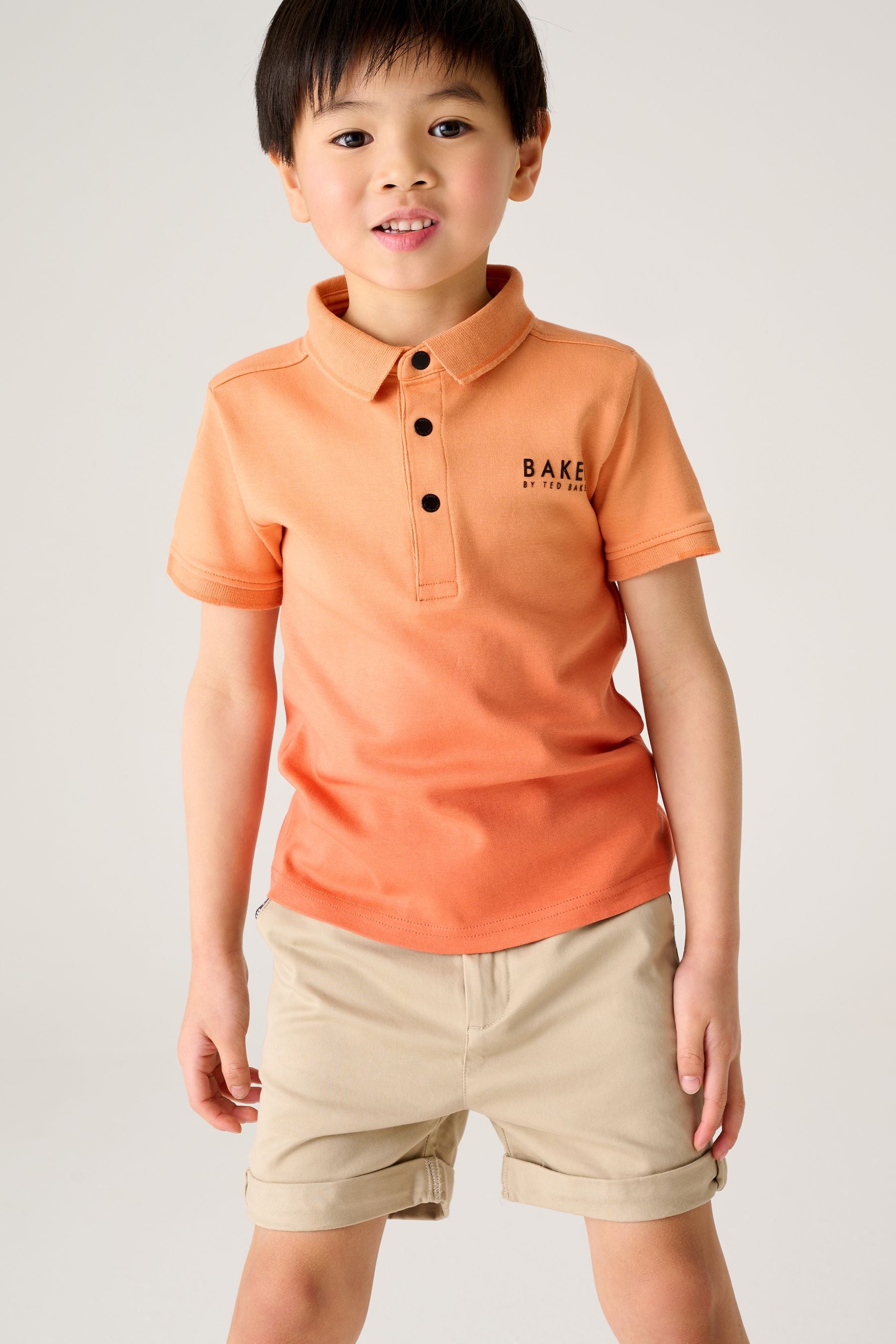 Orange Baker by Ted Baker Ombre Polo Shirt