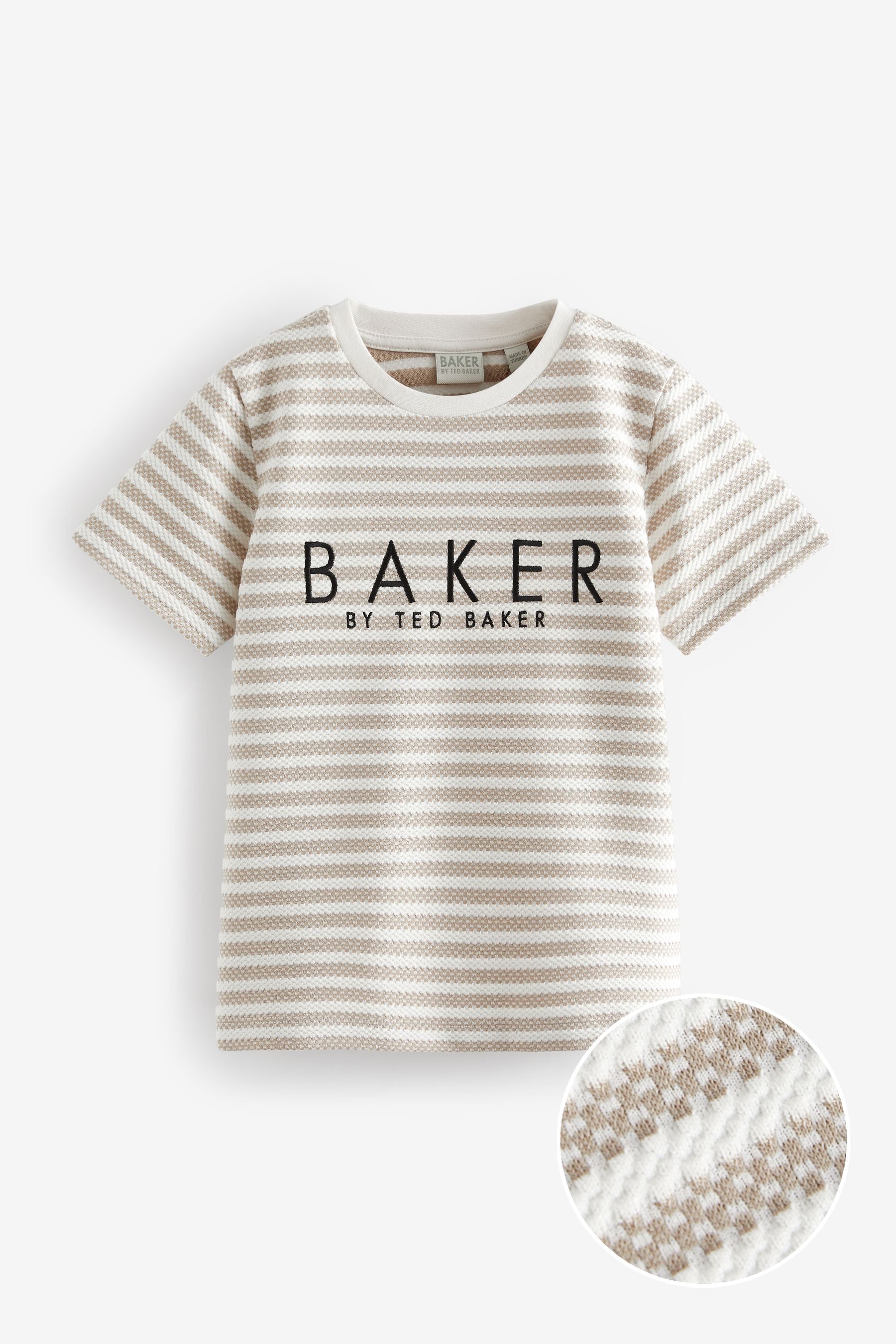 Baker by Ted Baker Textured Stripe T-Shirt