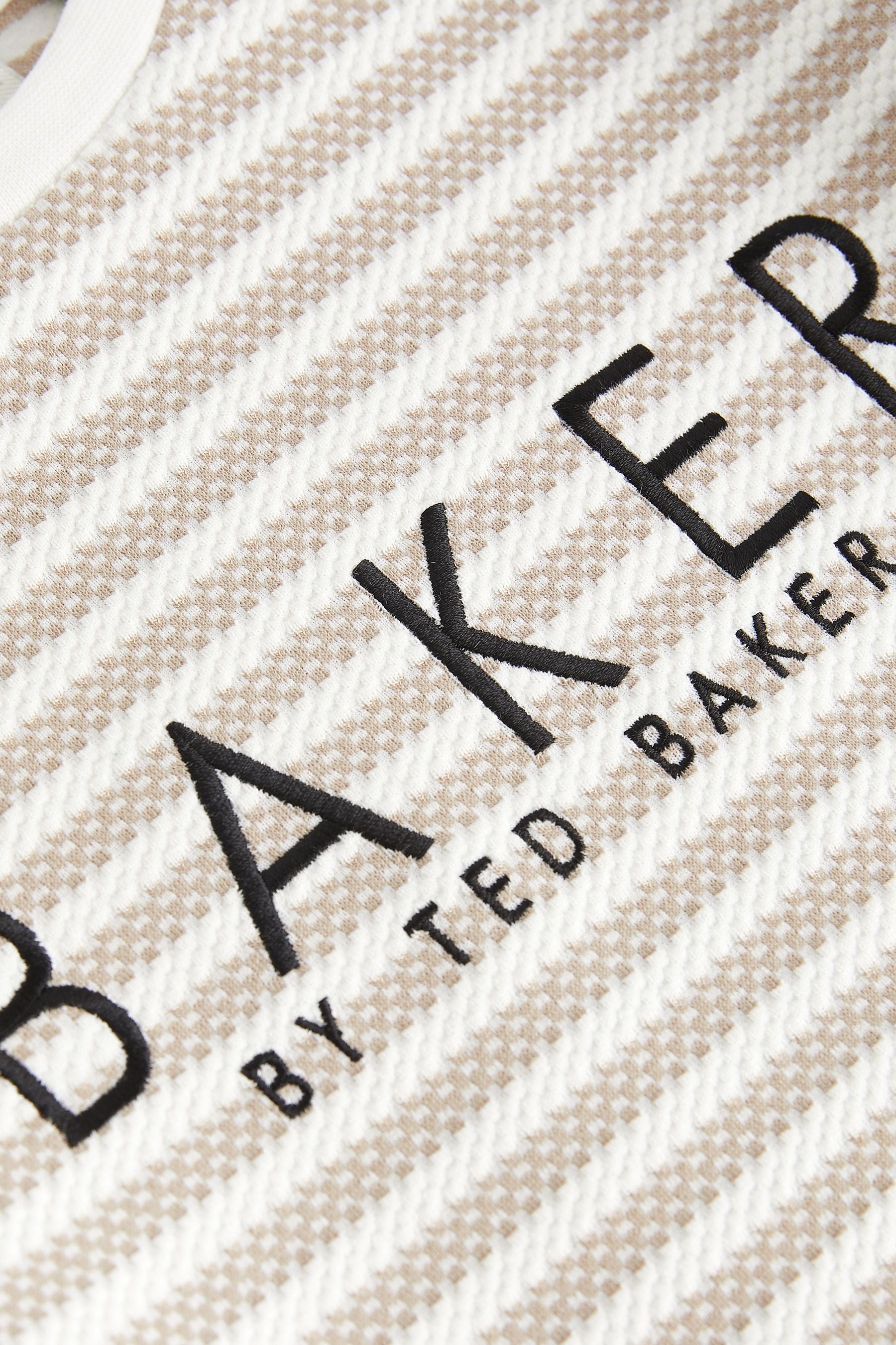 Baker by Ted Baker Textured Stripe T-Shirt