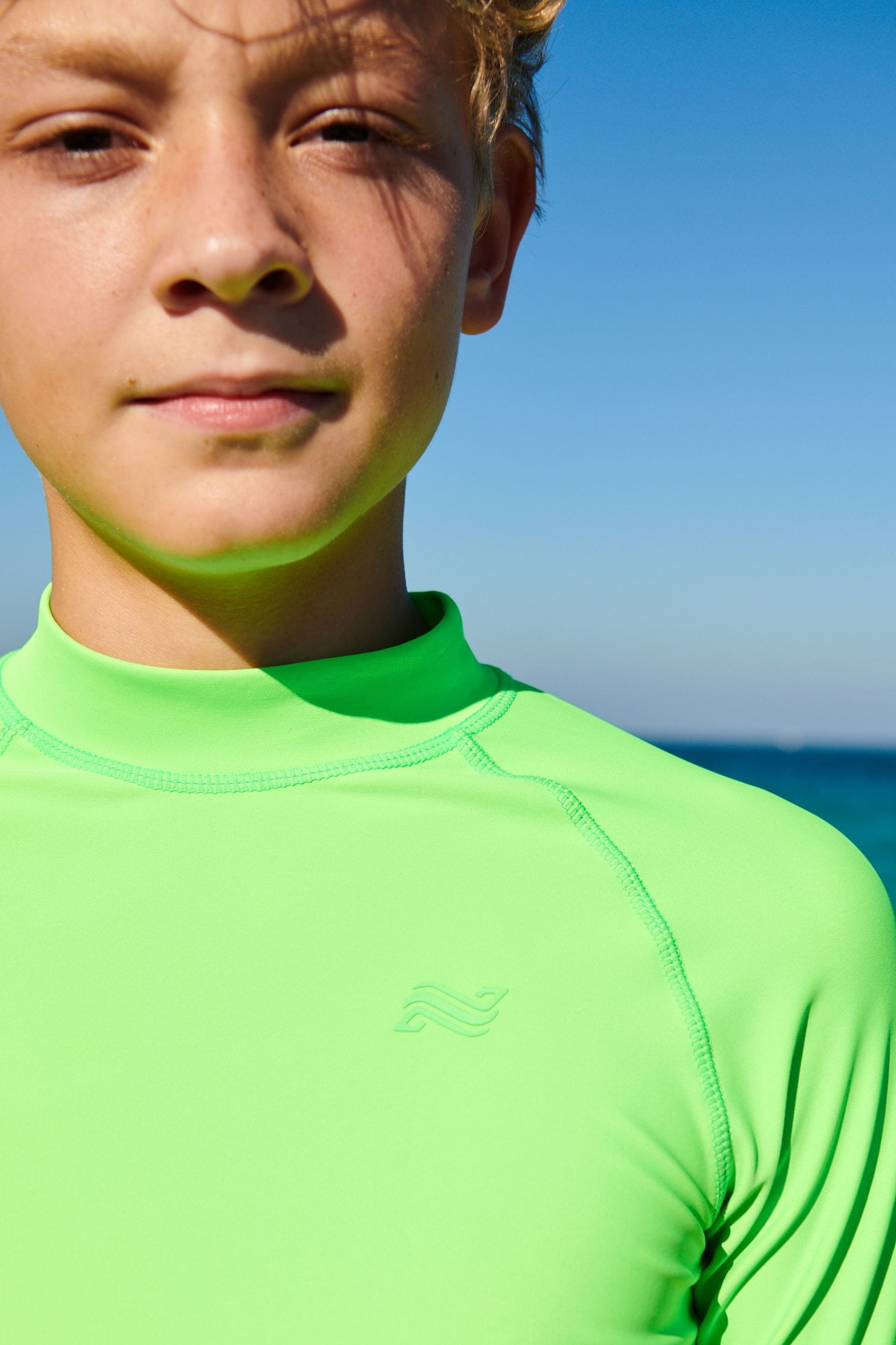 Green Sunsafe Rash Vest (1.5-16yrs)