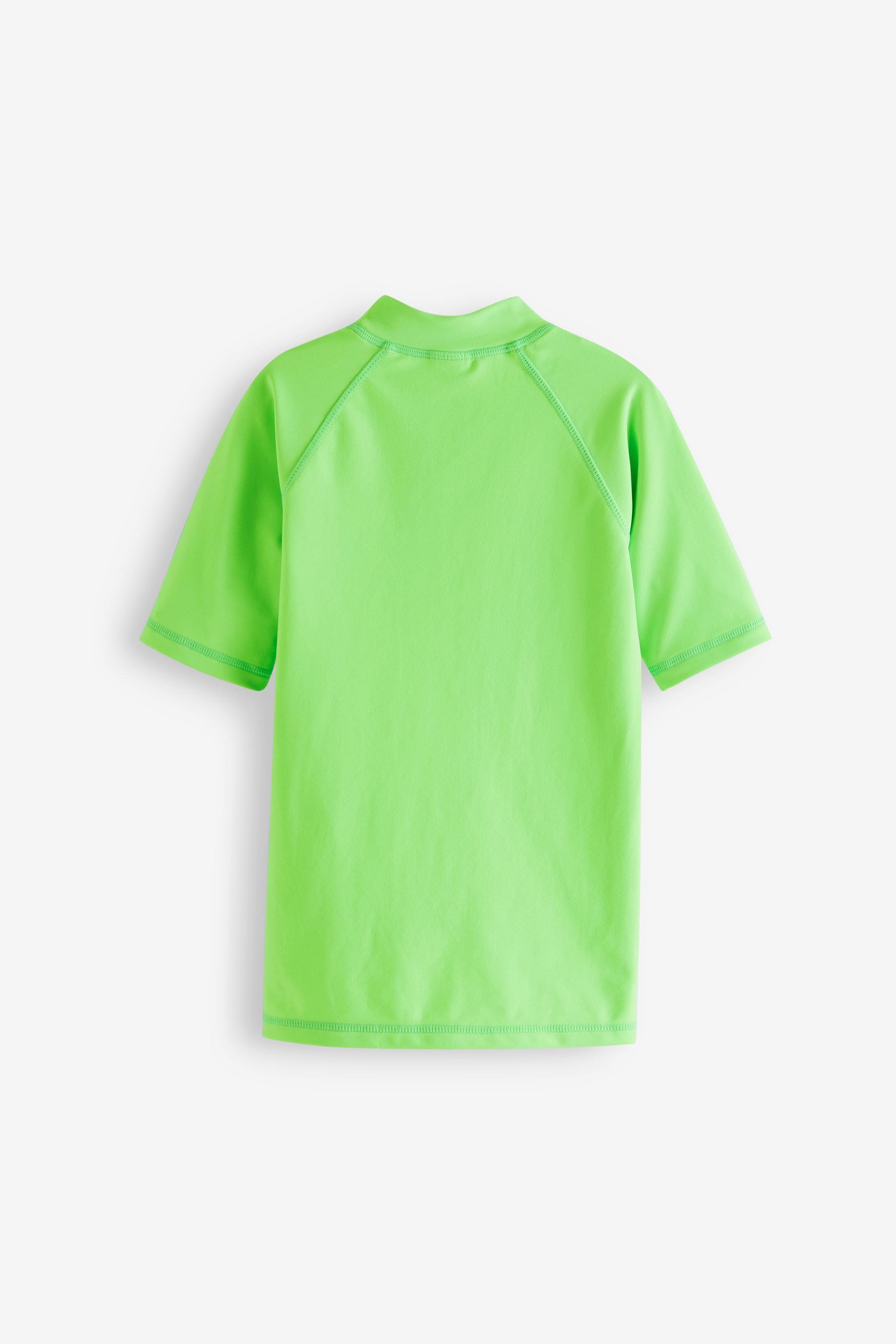 Green Sunsafe Rash Vest (1.5-16yrs)