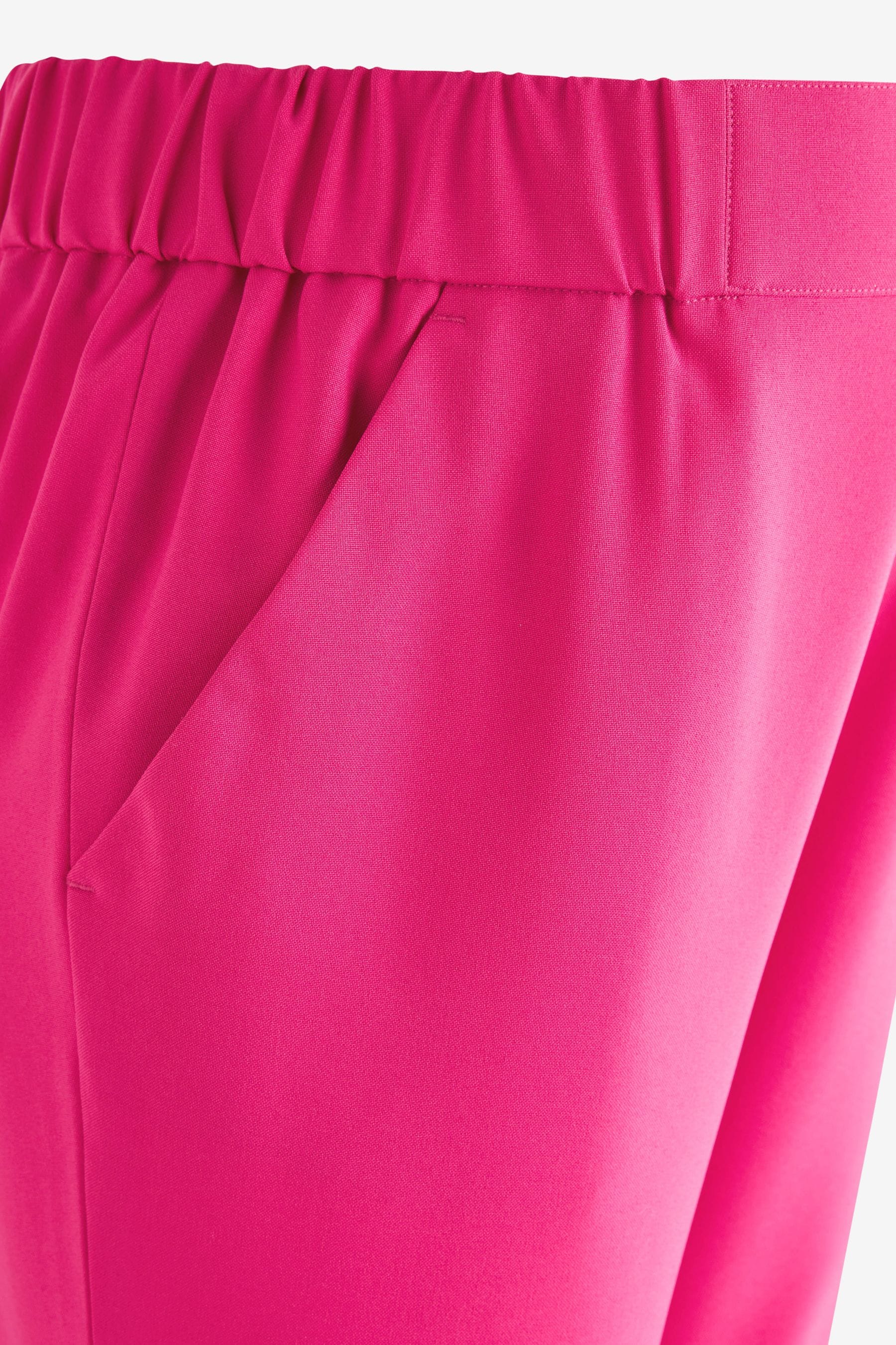 Pink Maternity Tapered Trousers