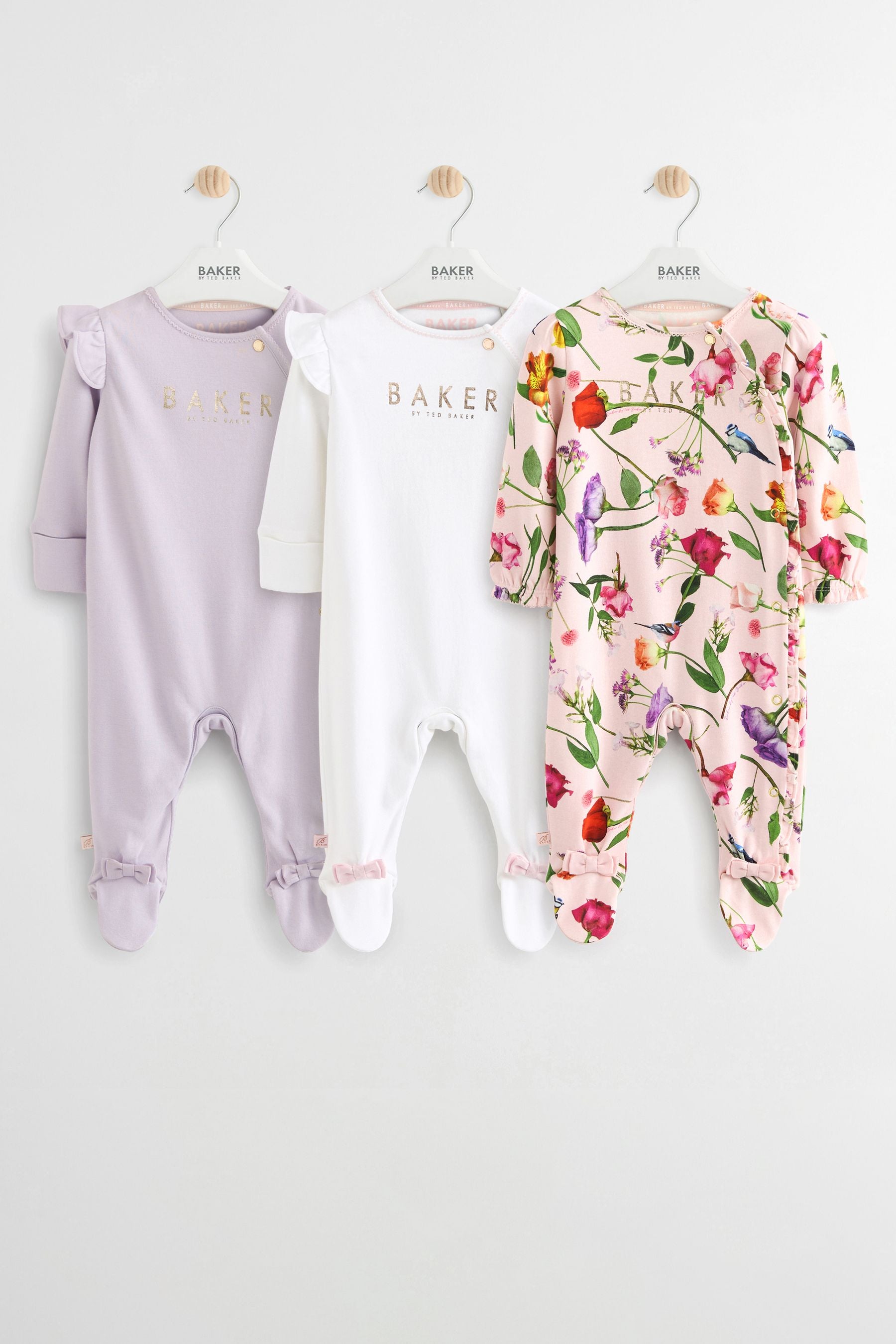 Multi Baker by Ted Baker Sleepsuit 3 Pack