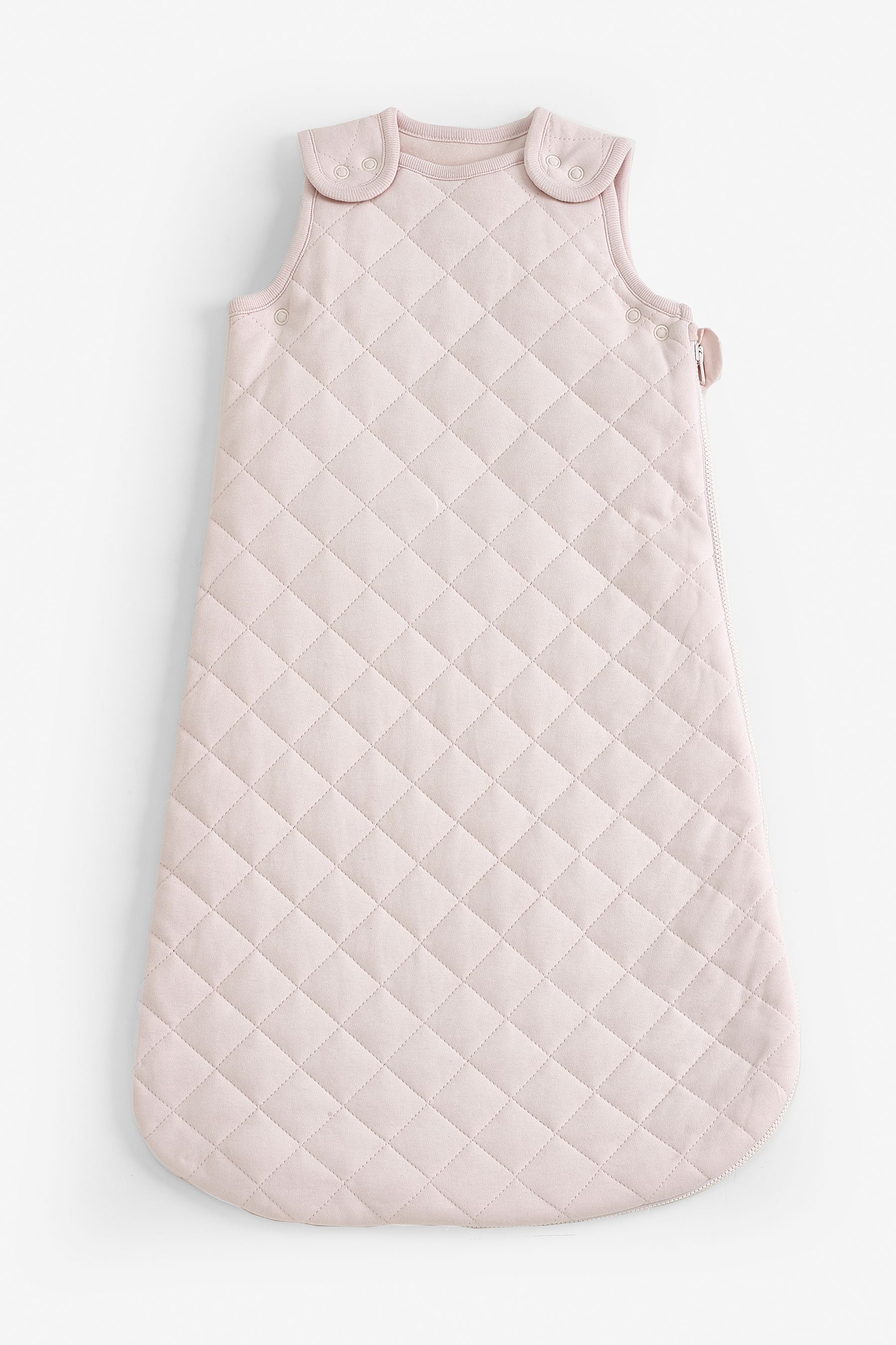 Pink Quilted Baby 2.5 Tog 100% Cotton Sleep Bag