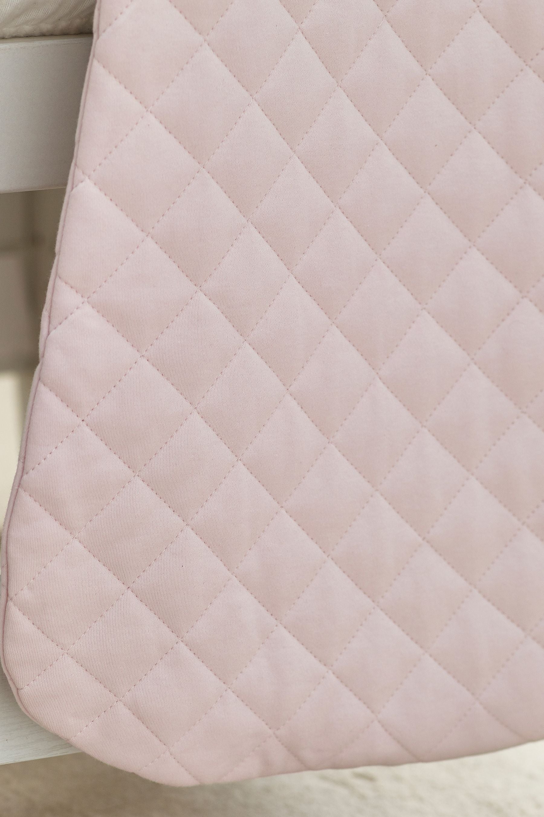 Pink Quilted Baby 2.5 Tog 100% Cotton Sleep Bag