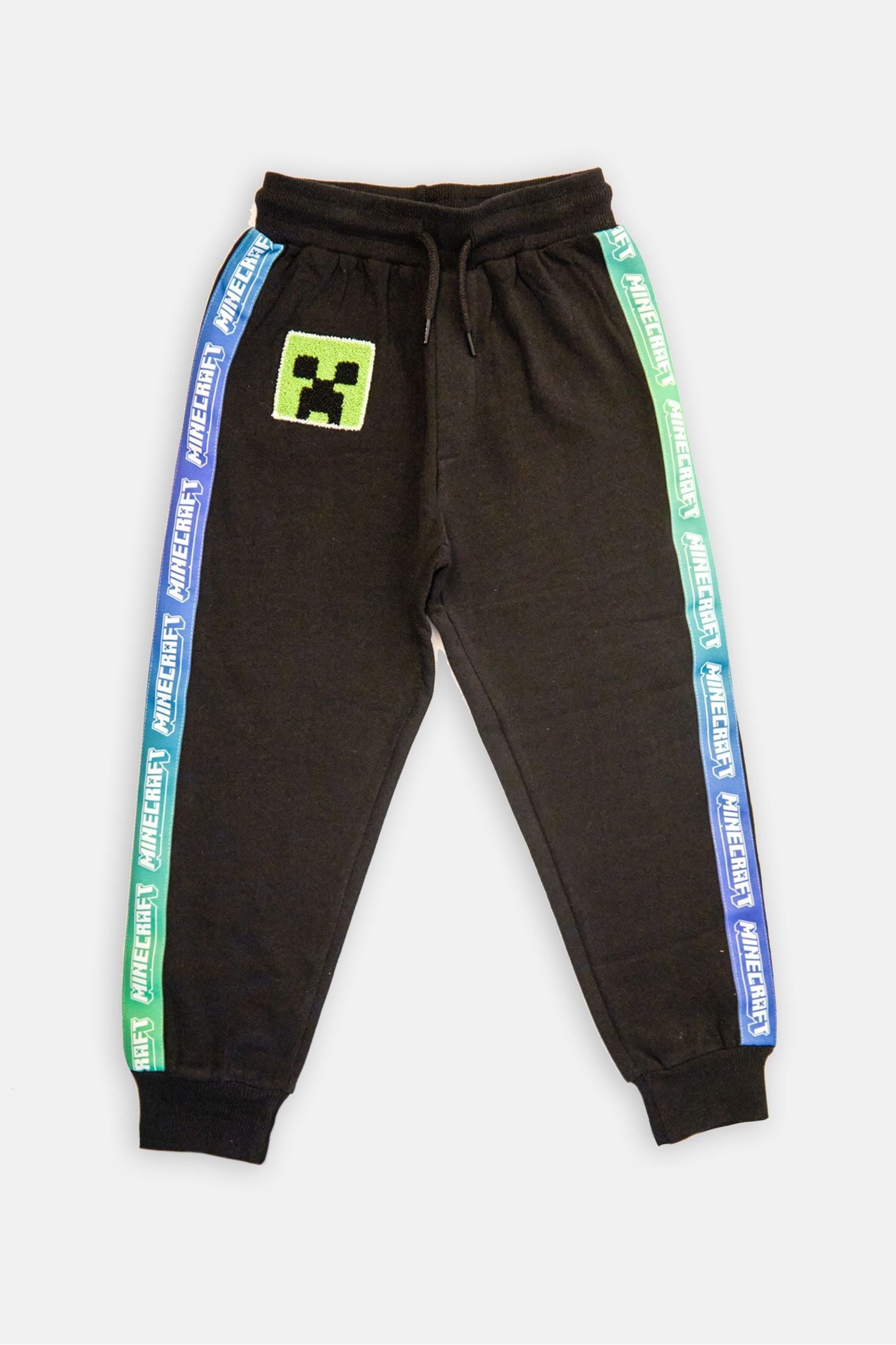 Black Angel & Rocket Minecraft Joggers