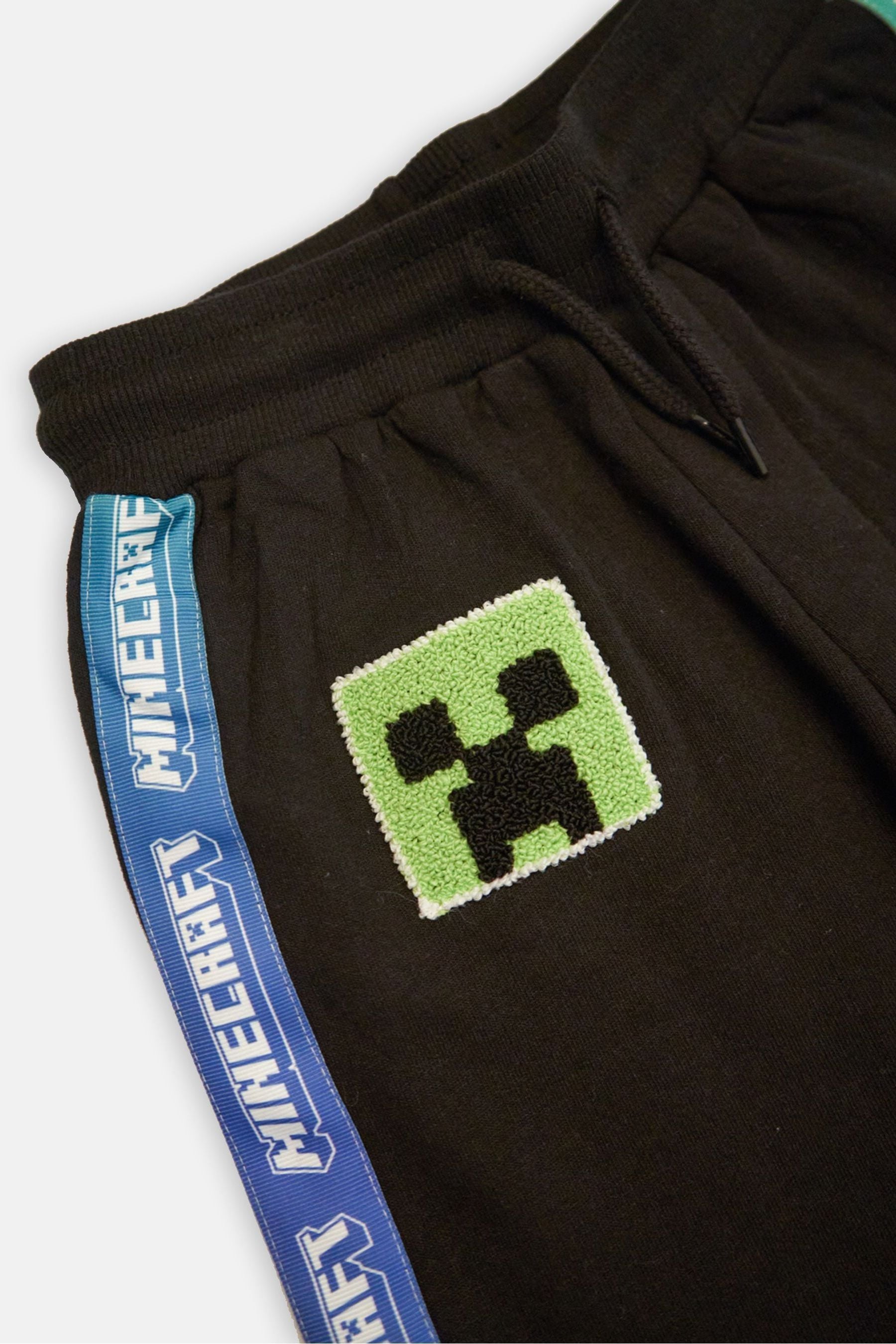 Black Angel & Rocket Minecraft Joggers