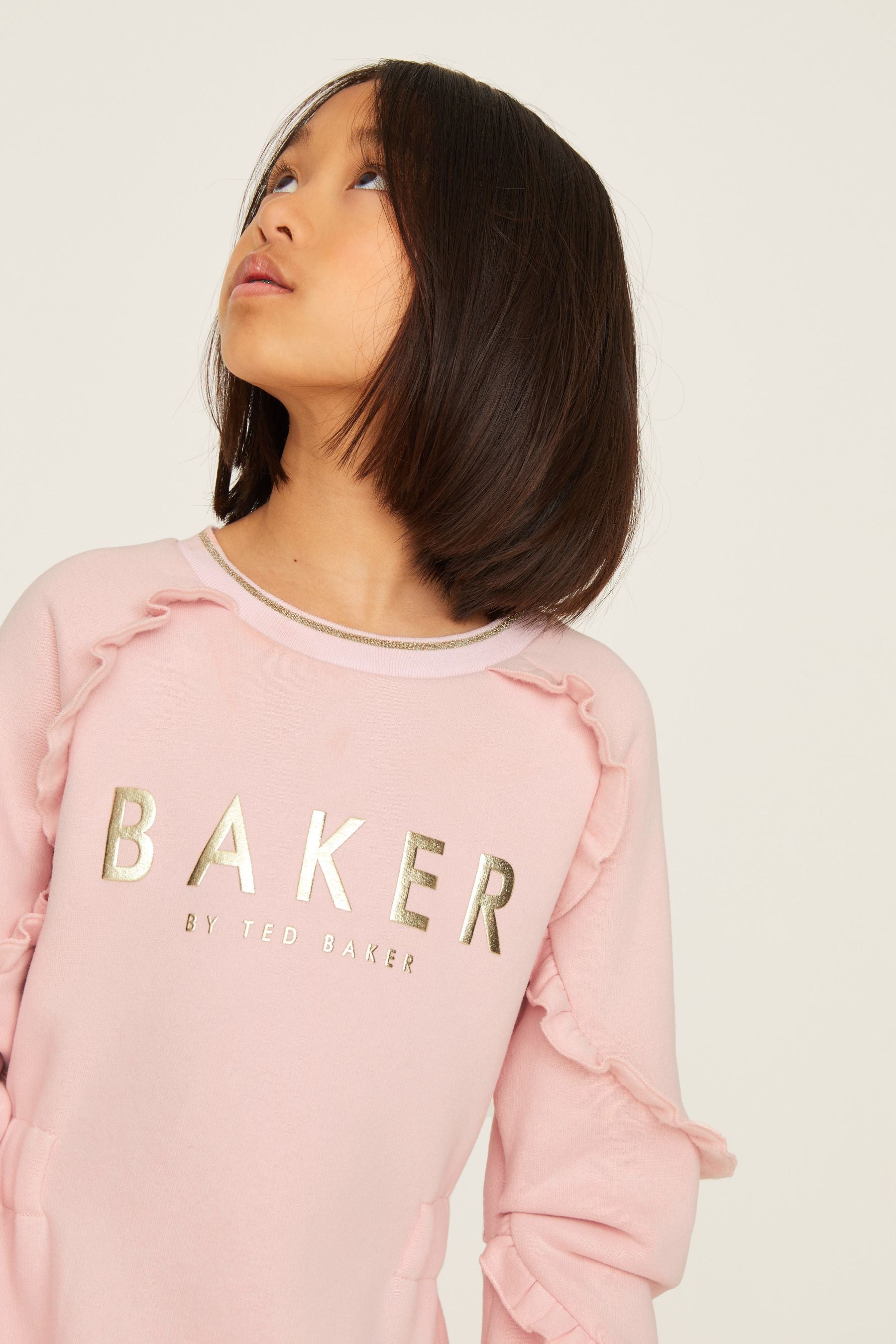 Baker by Ted Baker Frilled Sweat Dress