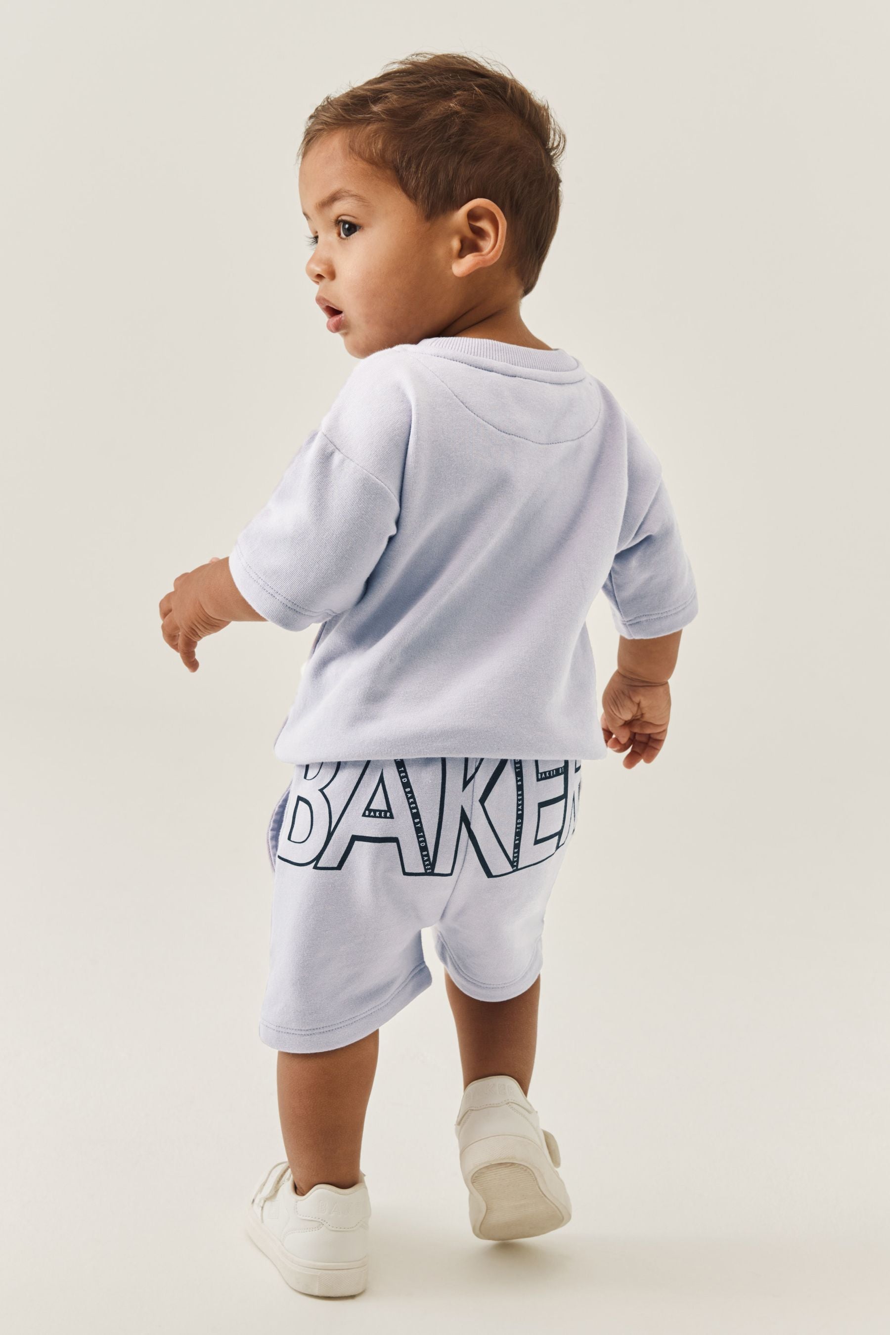 Baker by Ted Baker Letter Sweater and Shorts Set