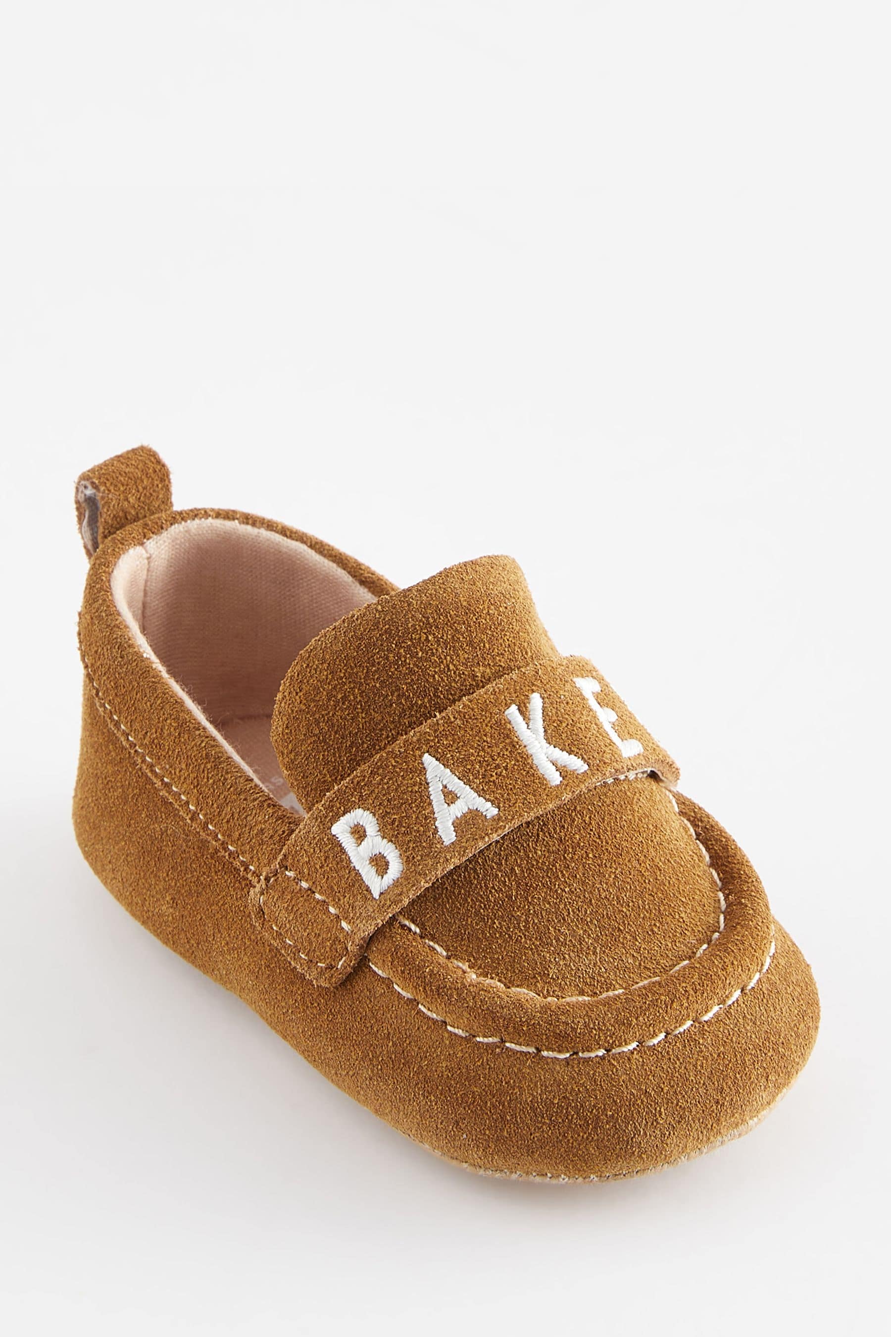 Dark Tan Baker by Ted Baker Baby Boys Padders Loafers