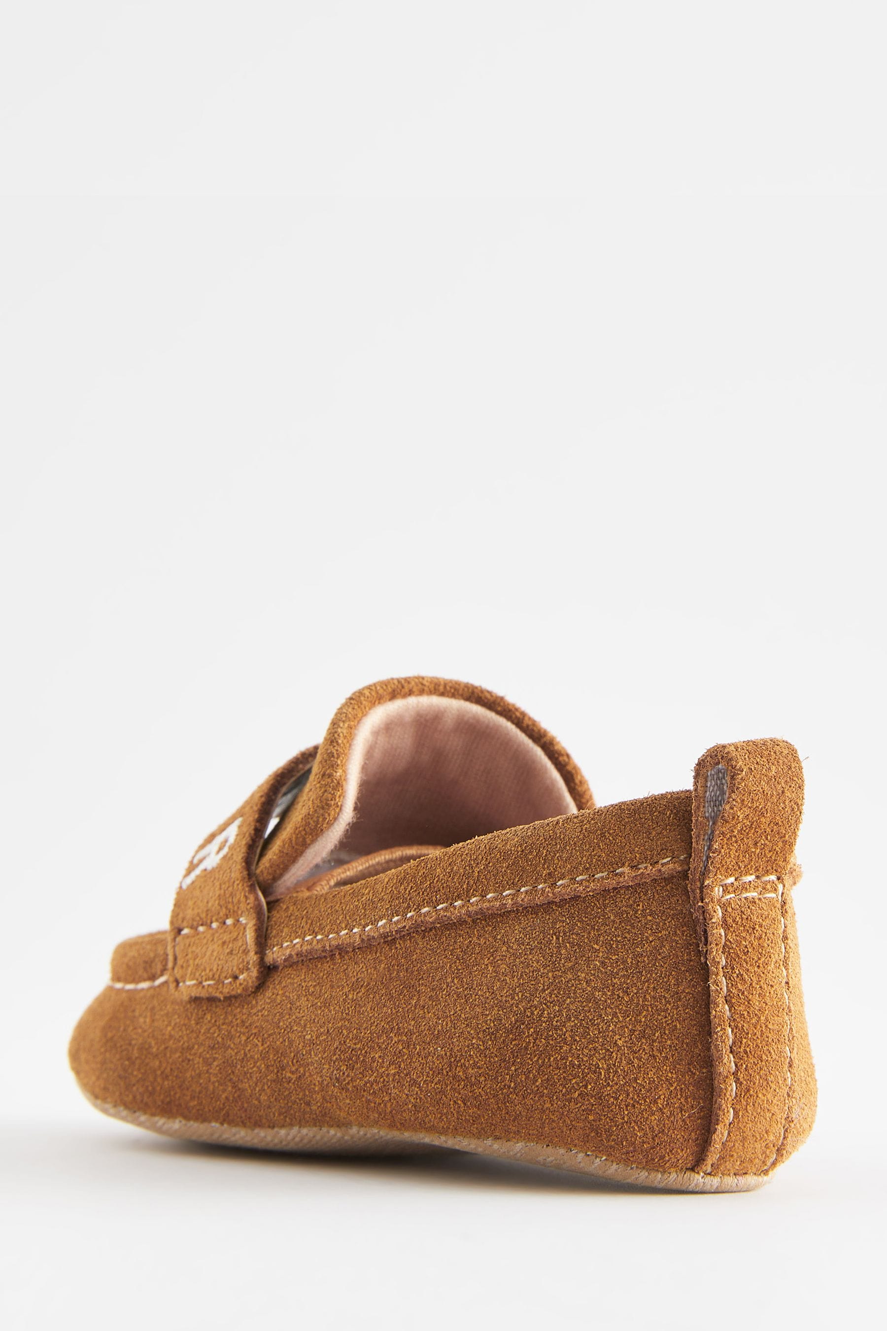 Dark Tan Baker by Ted Baker Baby Boys Padders Loafers